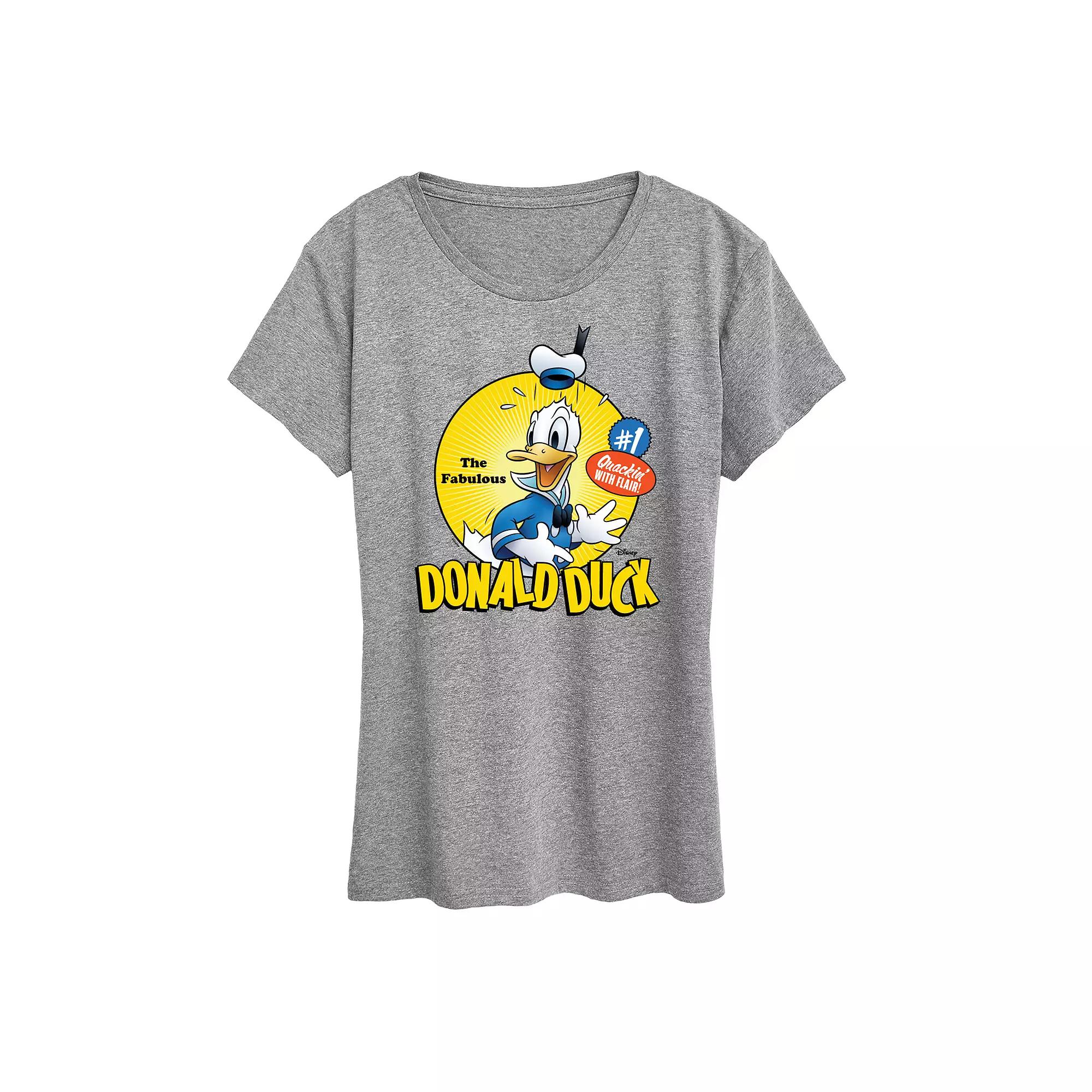 Disney's Donald Duck Women's Fabulous Graphic Tee,  Product Image