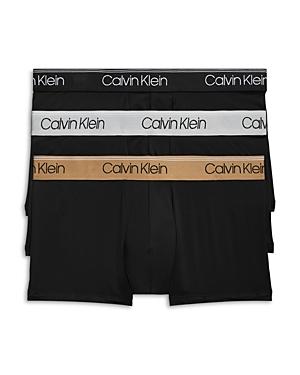 Calvin Klein Mens Micro Stretch 3-Pack Low Rise Trunk Product Image