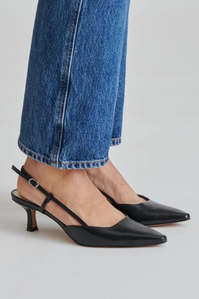 Odela Heels - Midnight Crinkle Patent Product Image