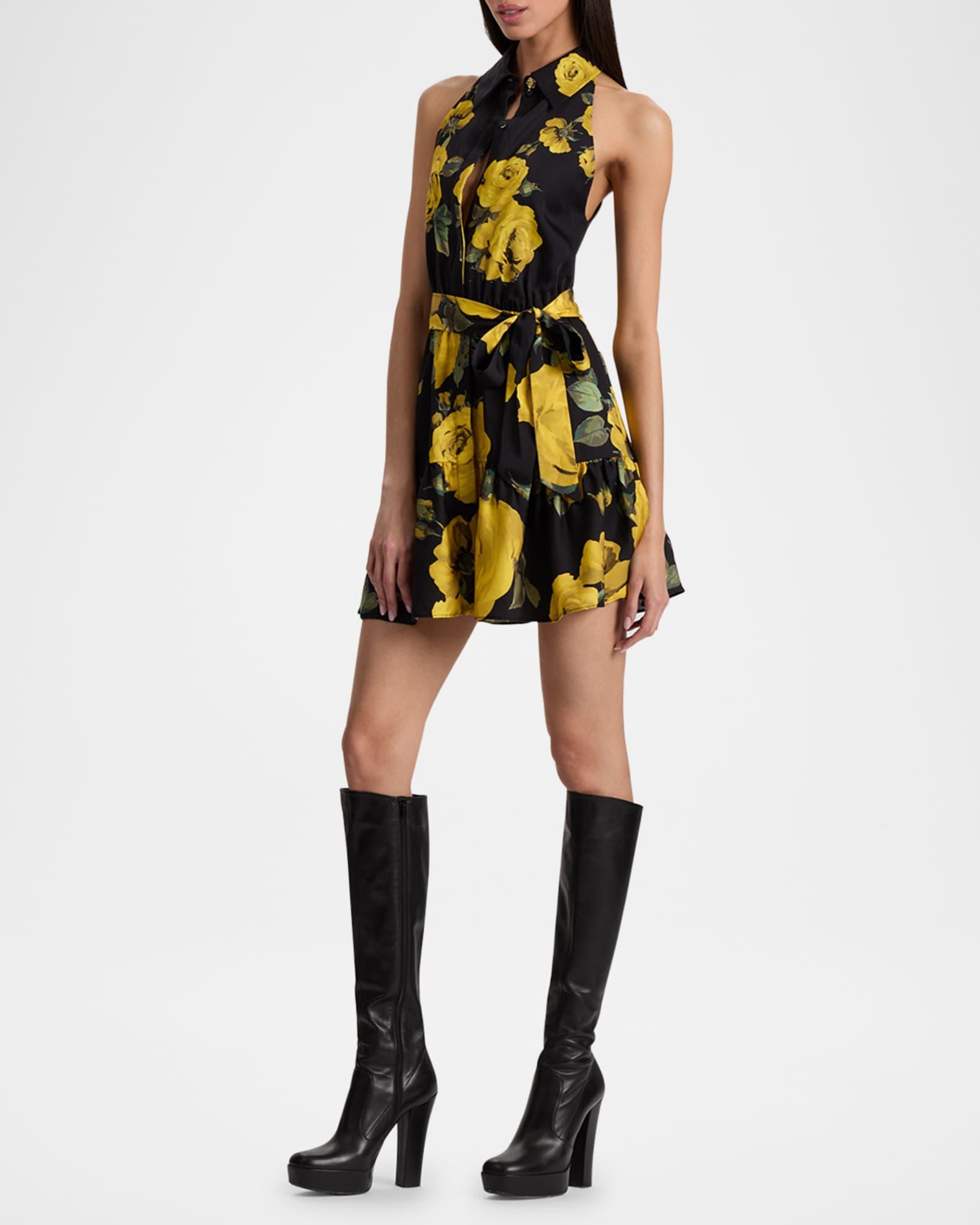 Miranda Halter Mini Dress Product Image