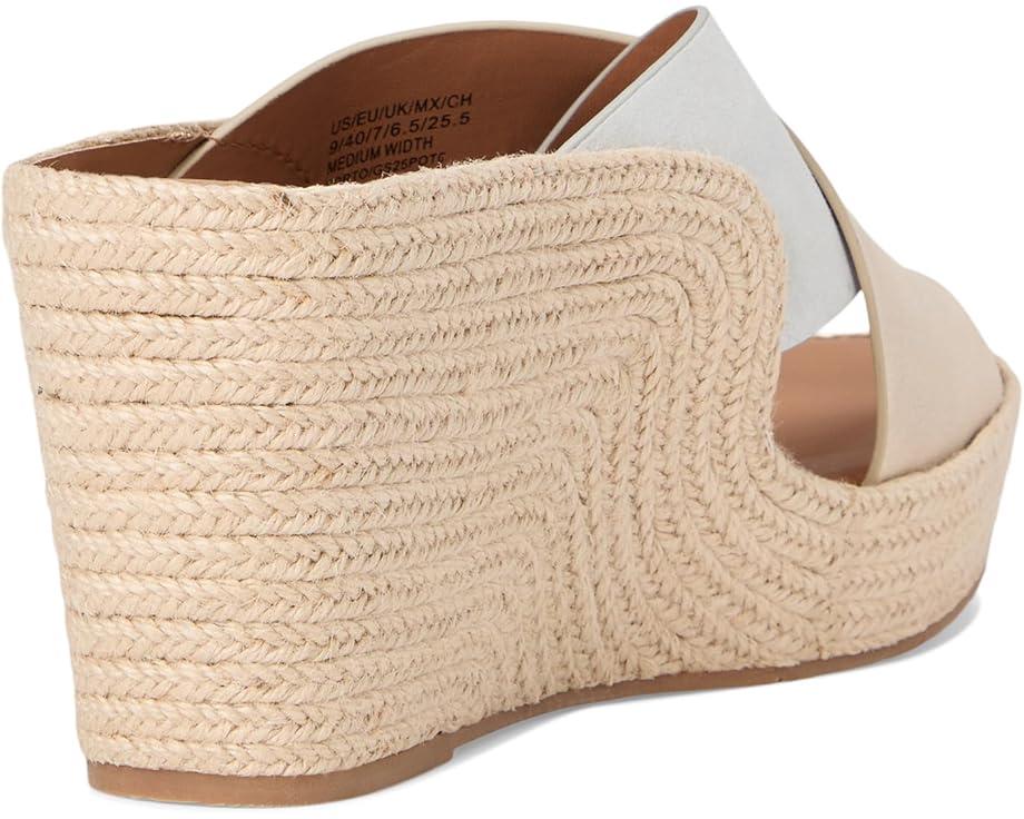 Vickta Woven Band Cork Wedge Sandals Product Image