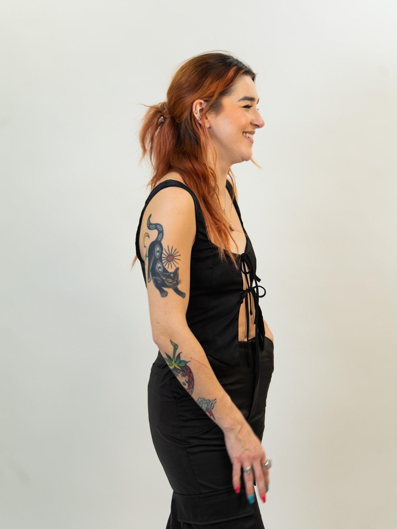 Nia Kira Top - Black Product Image