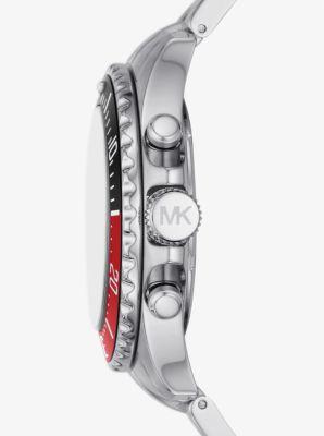 Oversized Everest Pavé Gold-Tone and Tortoiseshell Bio-Based Acetate Watch Product Image