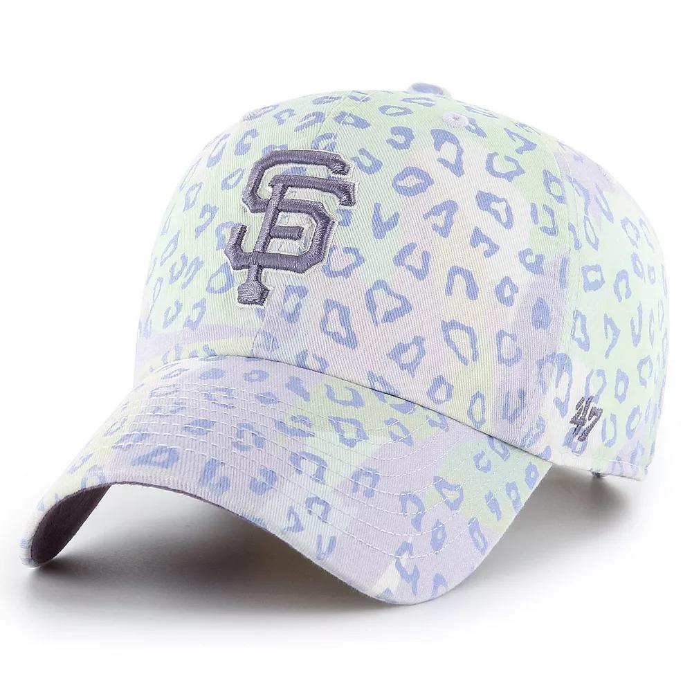 Women's '47 Purple San Francisco Giants Cosmic Clean Up Adjustable Hat Product Image