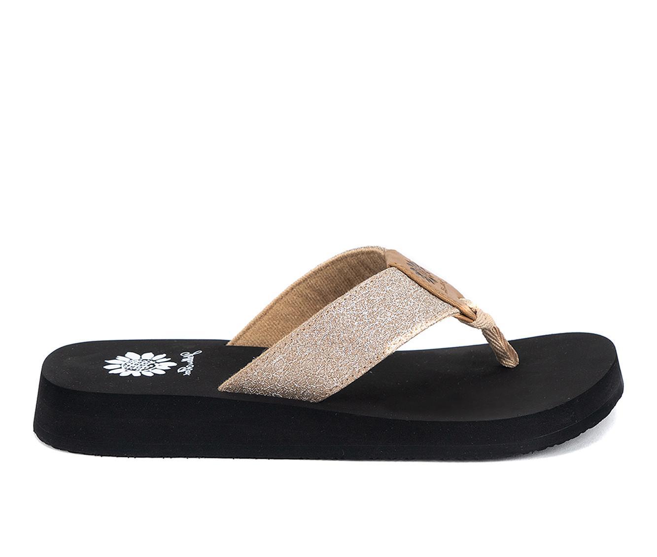Women's Yellow Box Ferrin Flip-Flops Product Image