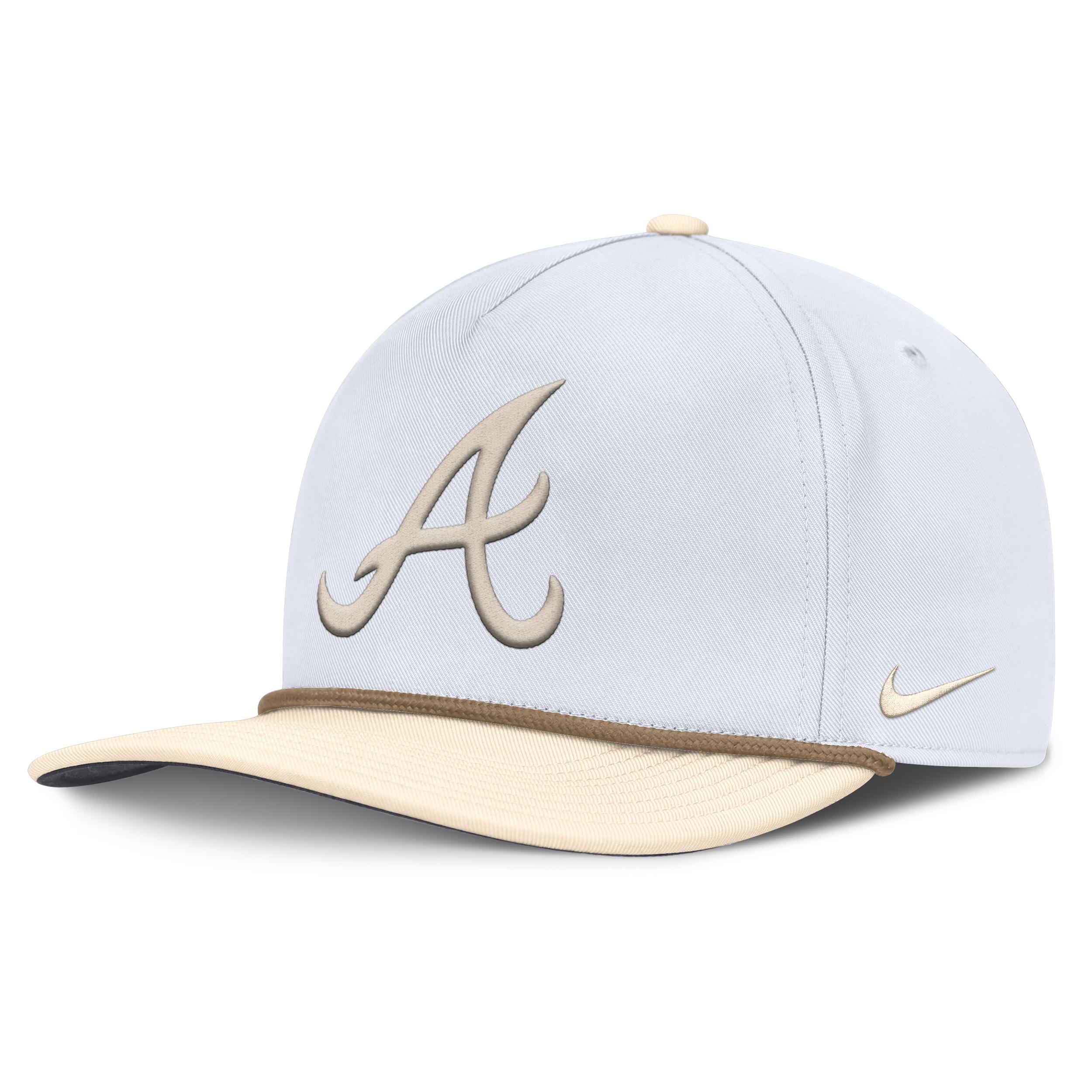 Atlanta Braves Pro Mens Nike Mens AeroBill MLB Adjustable Hat | NB510H38AW-LZM Product Image