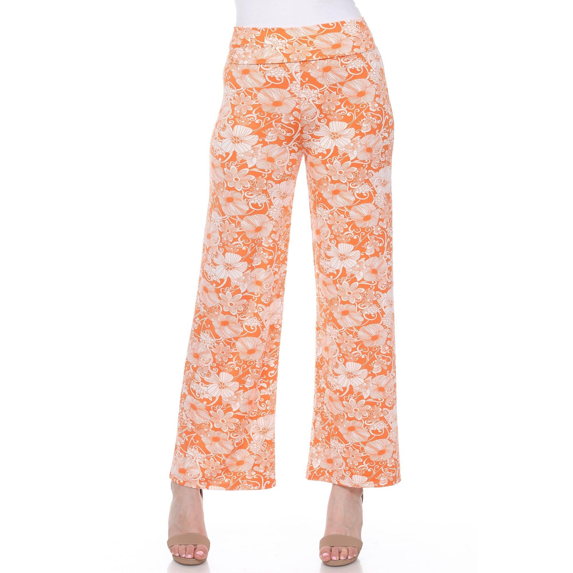 Floral Paisley Palazzo Pants Product Image