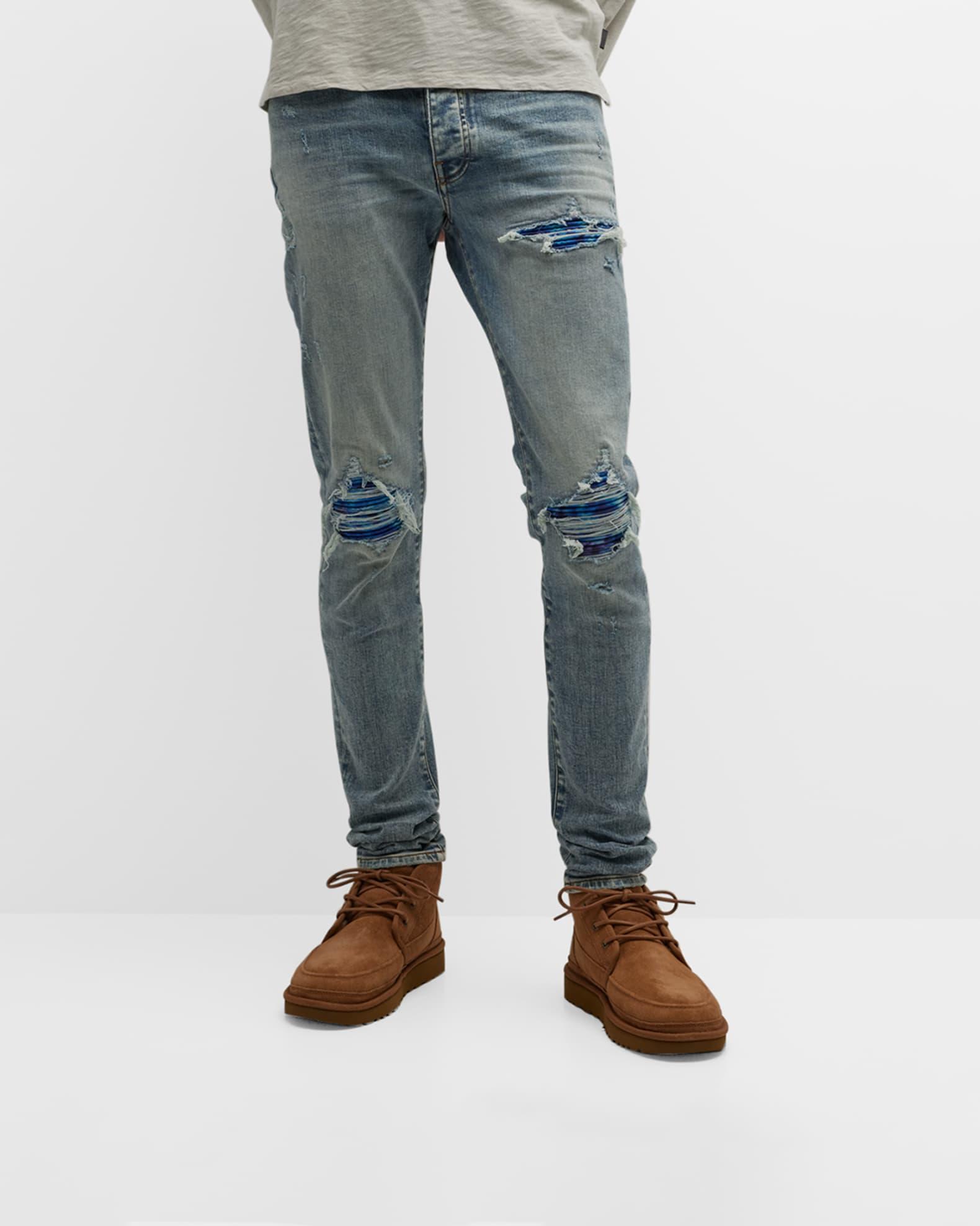 Men's Neumel Moc Shearling-Lined Suede Chukka Boots Product Image