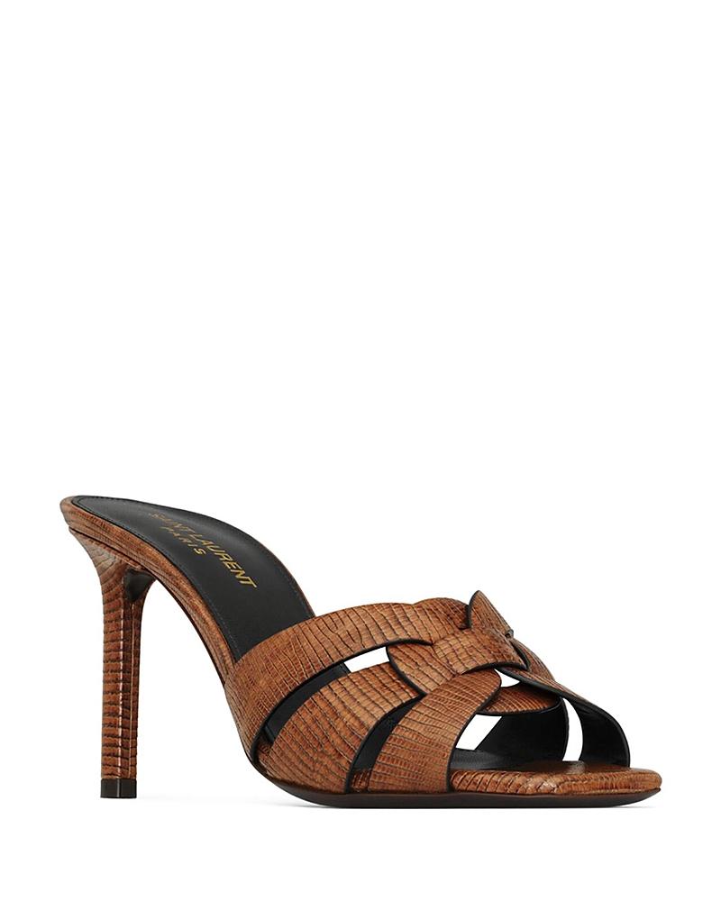 Womens Tribute Mules In Smooth Leather Product Image