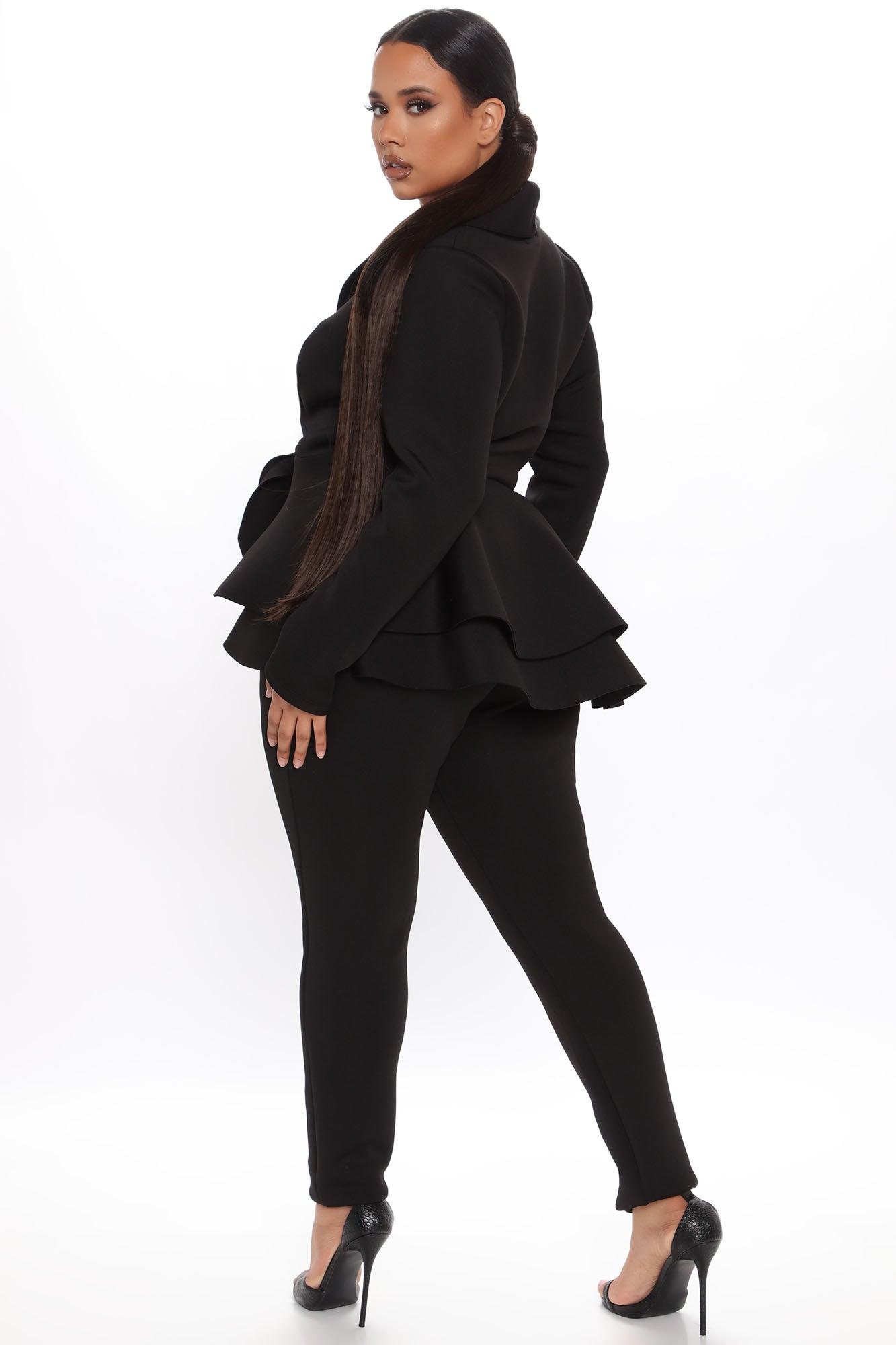 Penelope Scuba Set - Black Product Image