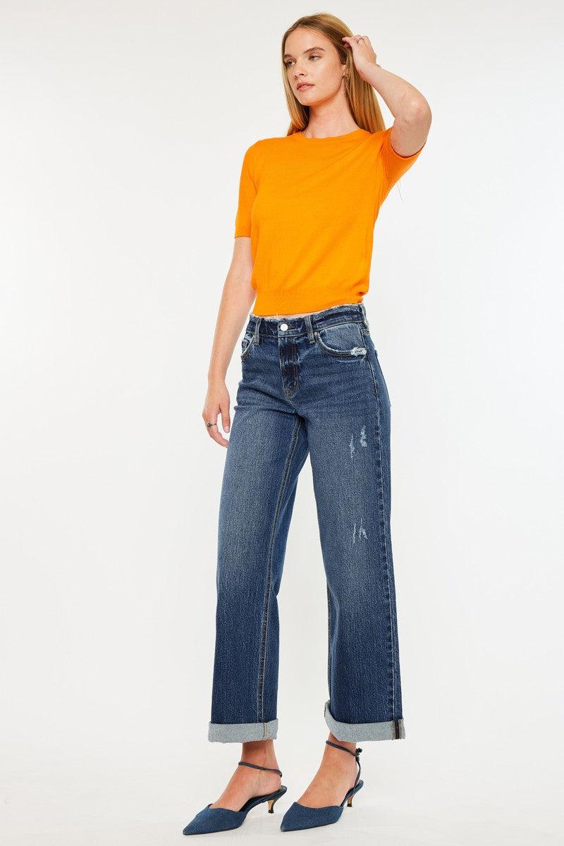 Kan Can High Rise Wide Leg jeans Product Image