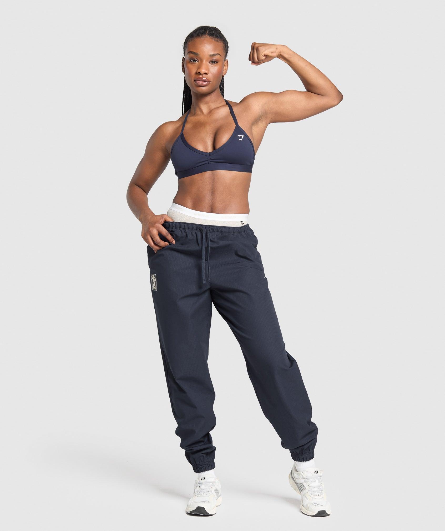 Gymshark Lifting Pump Pants - Heavy Blue Female Product Image
