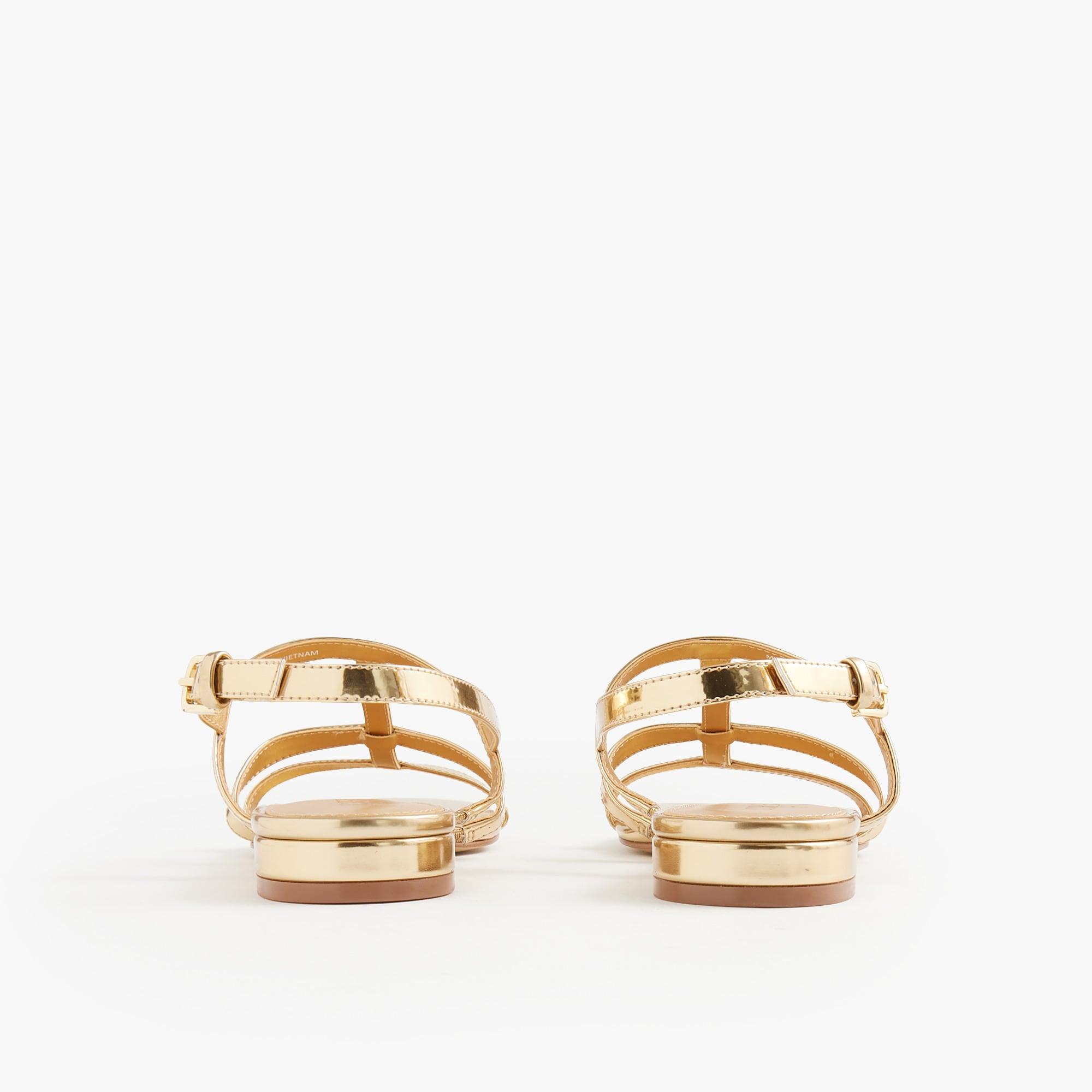 Caged ankle-strap sandals Product Image