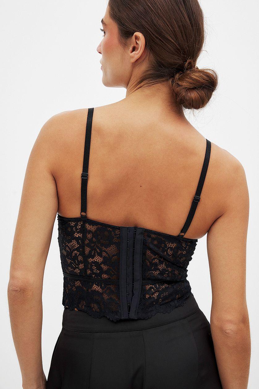 Underwired Lace Corset Product Image