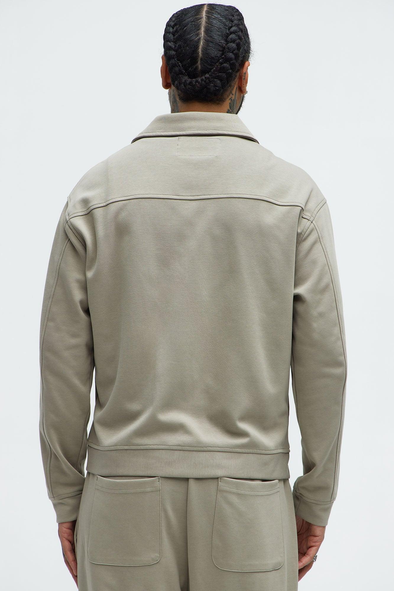 Ryan Interlock Work Jacket - Green Product Image