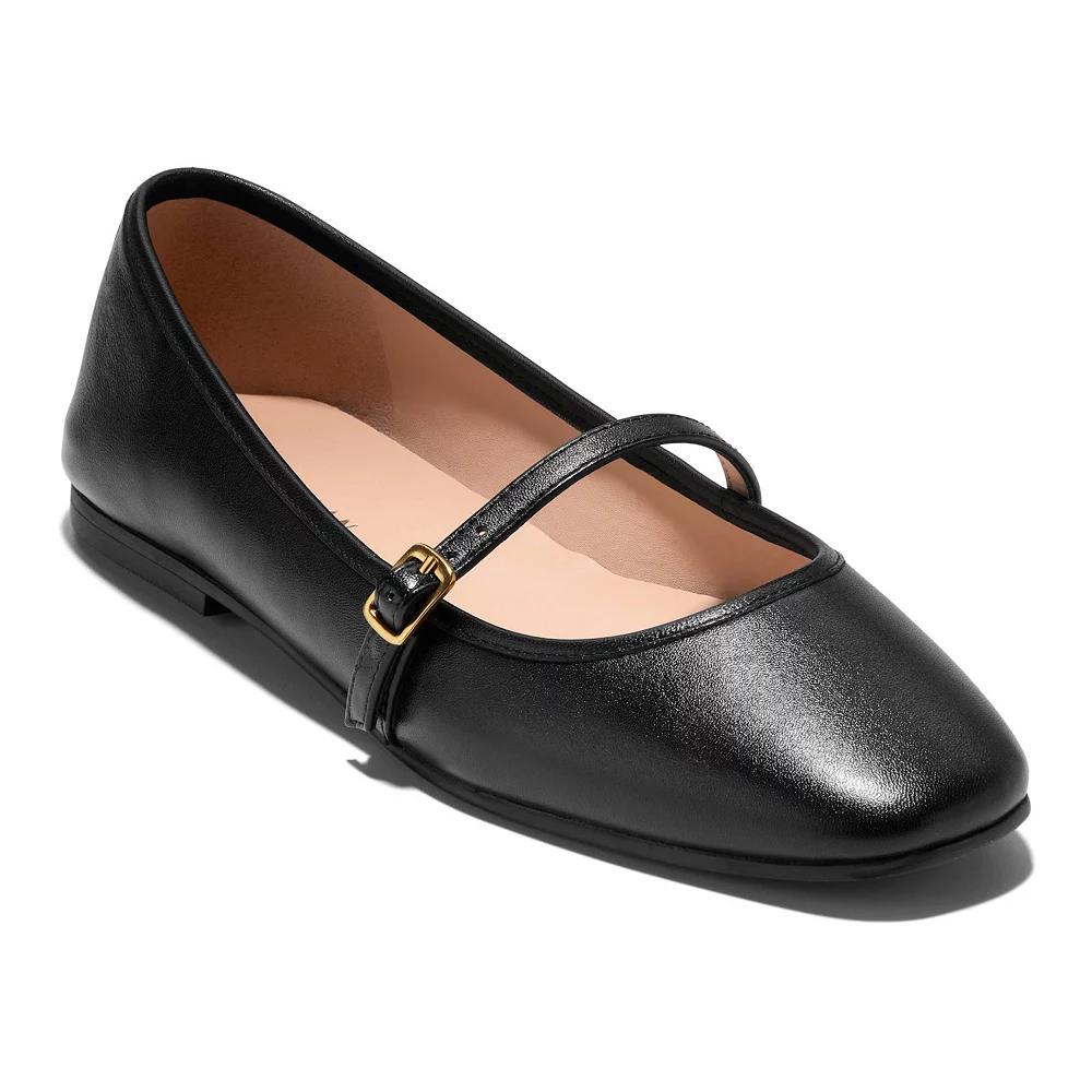 Cole Haan Yelena Women's Mary Jane Ballet Flats, Size: 6, Black Product Image