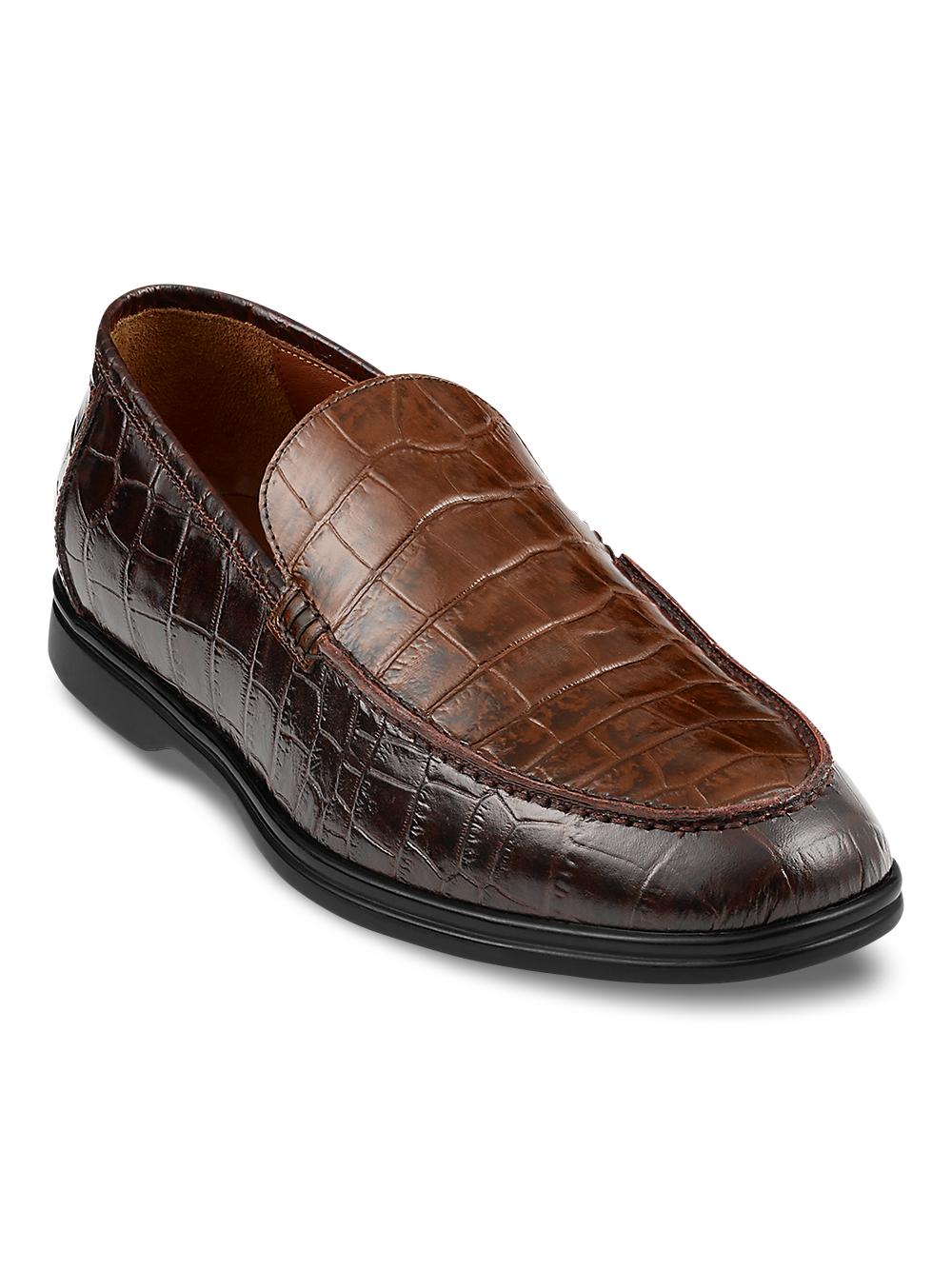 Micah Venetian Loafer - Brown Product Image