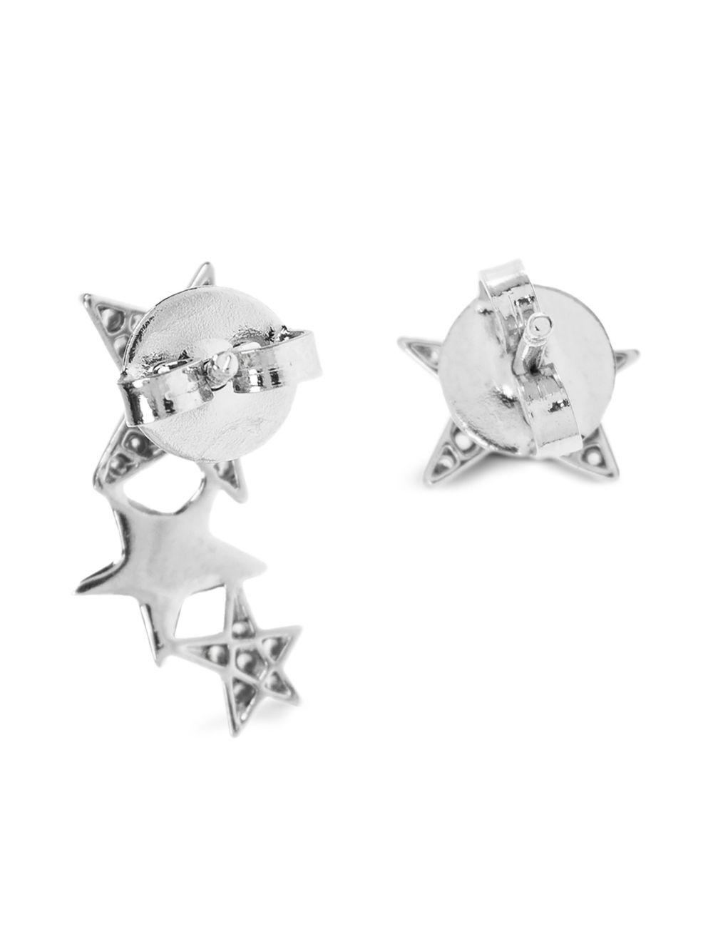 star-shaped crystal-embellished earrings Product Image