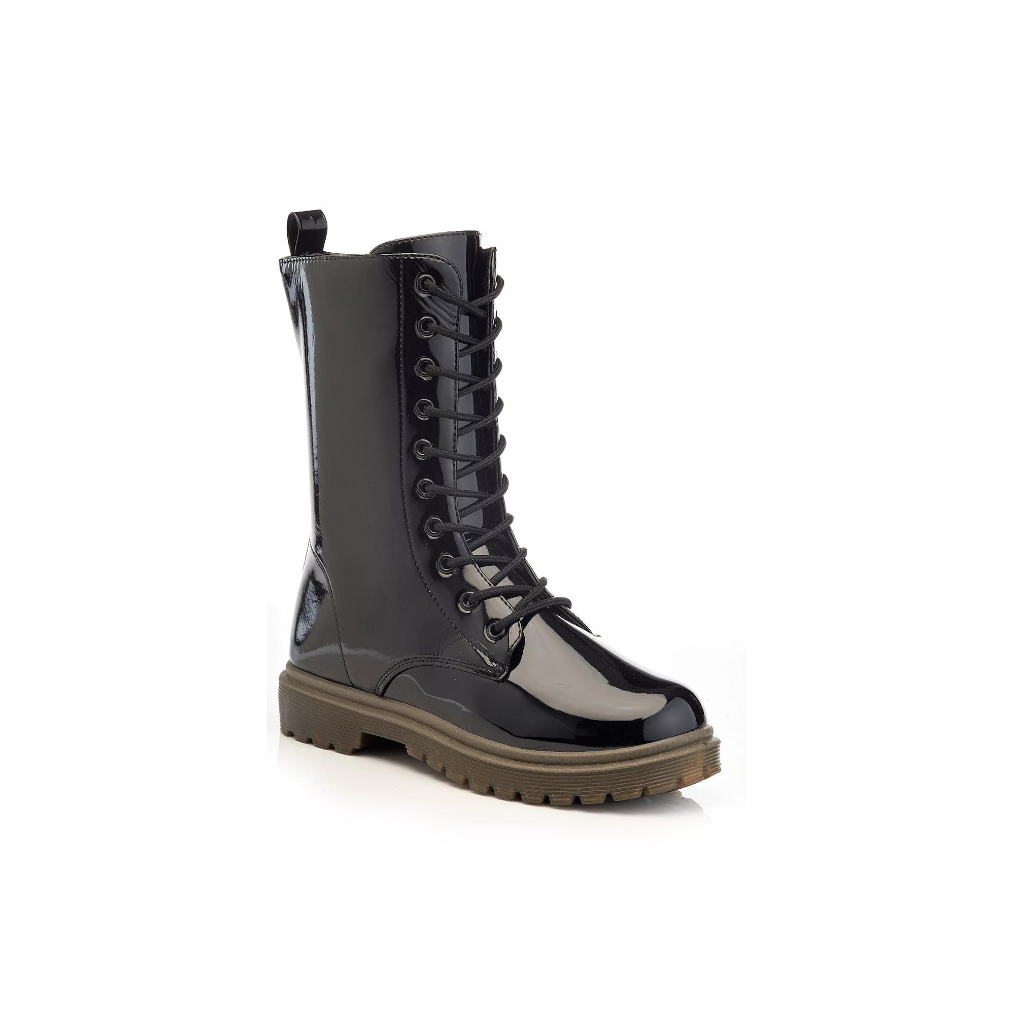 Henry Ferrera B9905 Women's Combat Boots,  Product Image