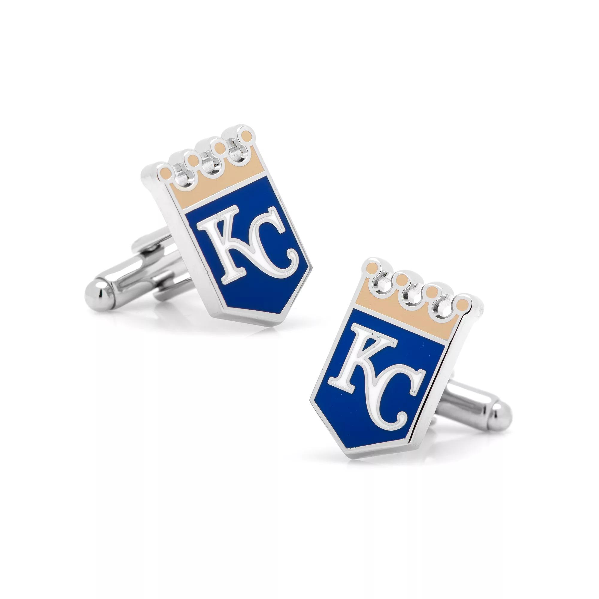 Men's Cuff Links, Inc. Kansas City Royals Rhodium-Plated Cuff Links Product Image