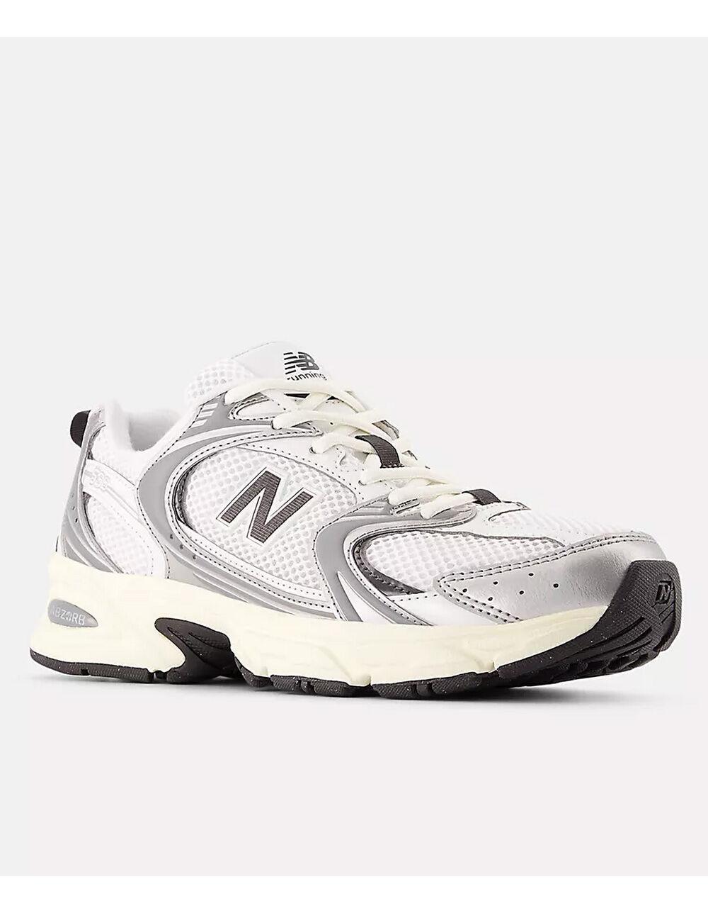 NEW BALANCE 530 Womens Shoes - WHITE/SILVER Product Image