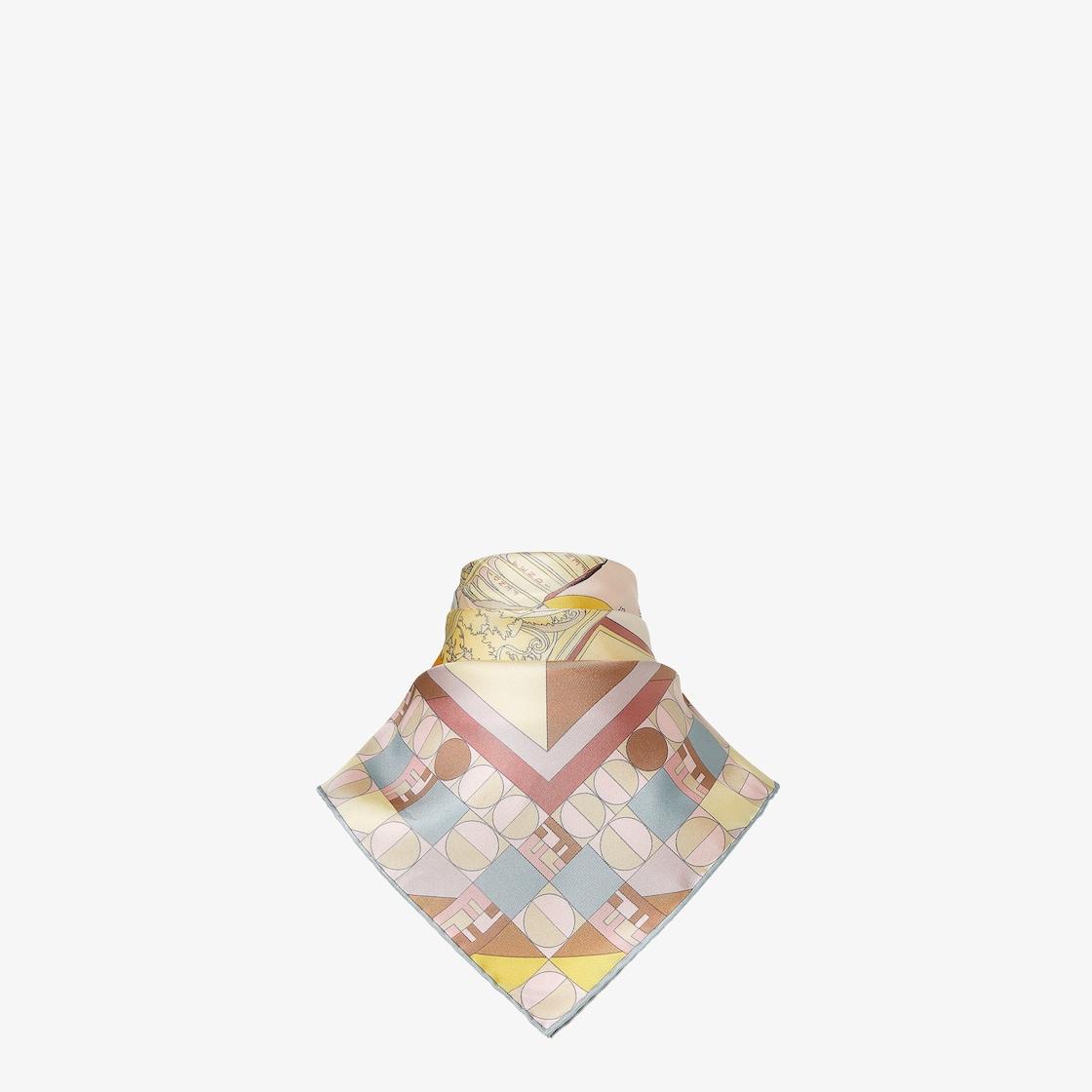 Fendi FoulardMulticolor Moonlight Echoes silk foulard Product Image
