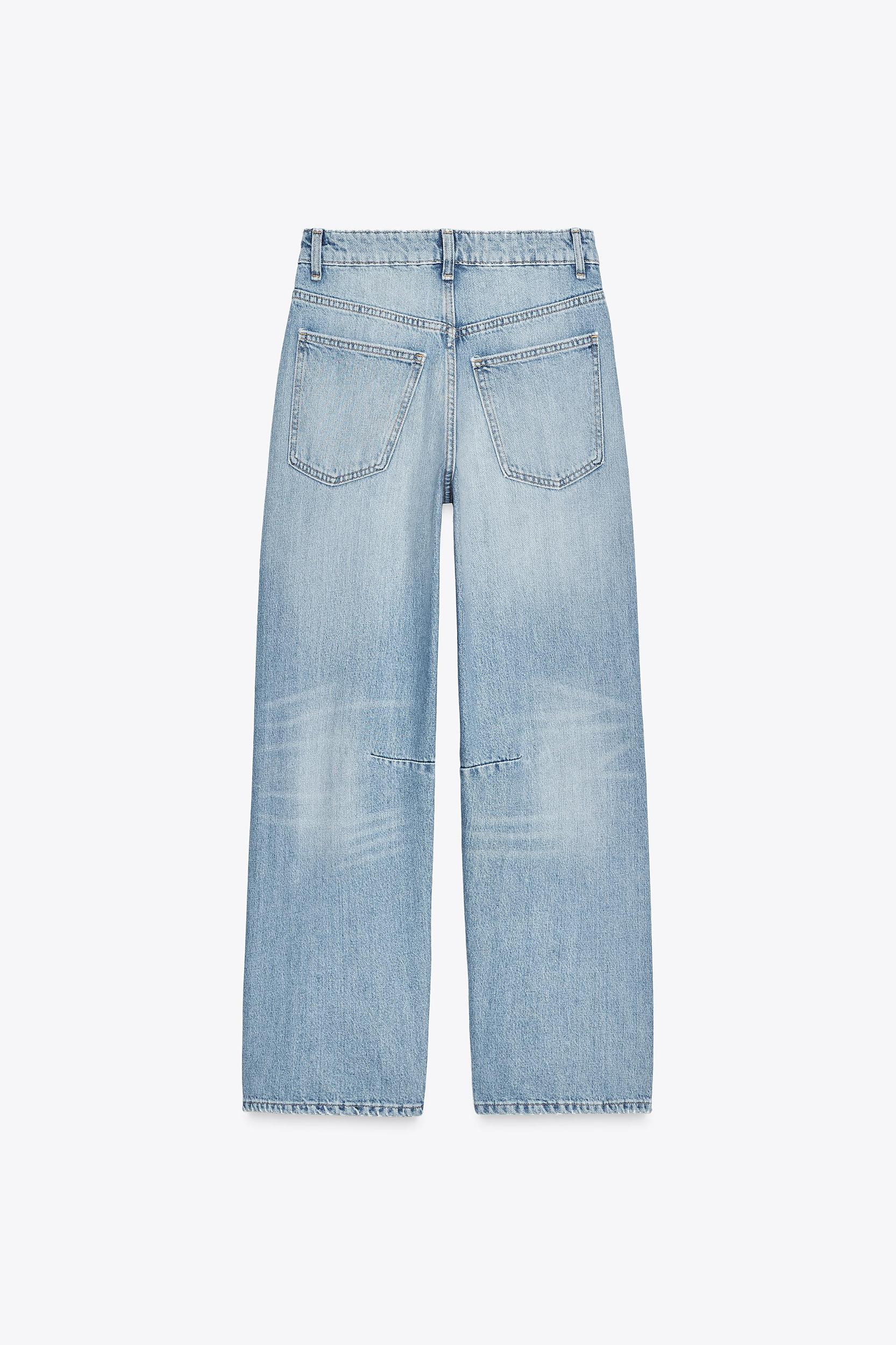 TRF MID-RISE BAGGY BALLOON JEANS Product Image