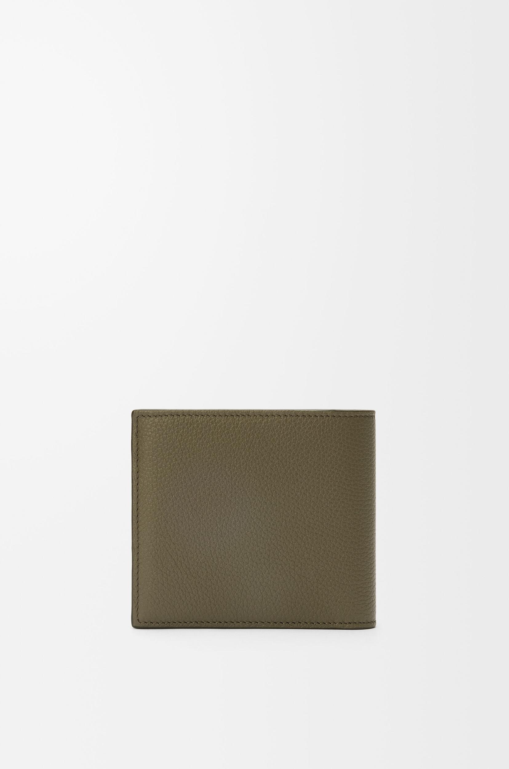 Bifold coin wallet in soft grained calfskin Product Image