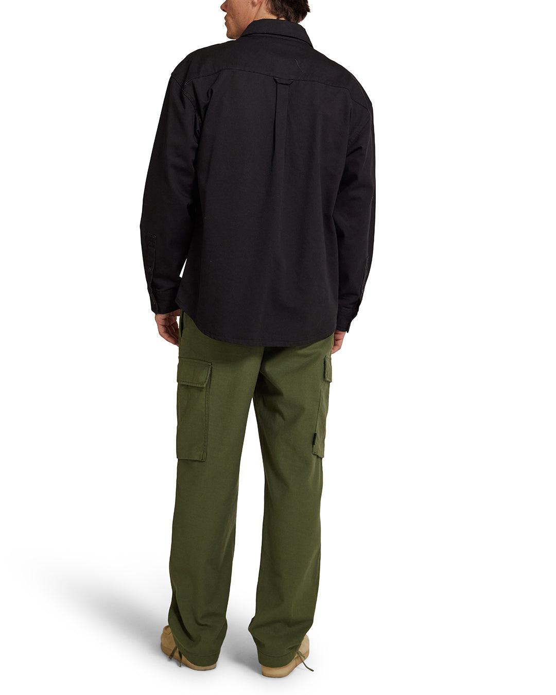 Frizell Twill Shirt - Anthracite Product Image