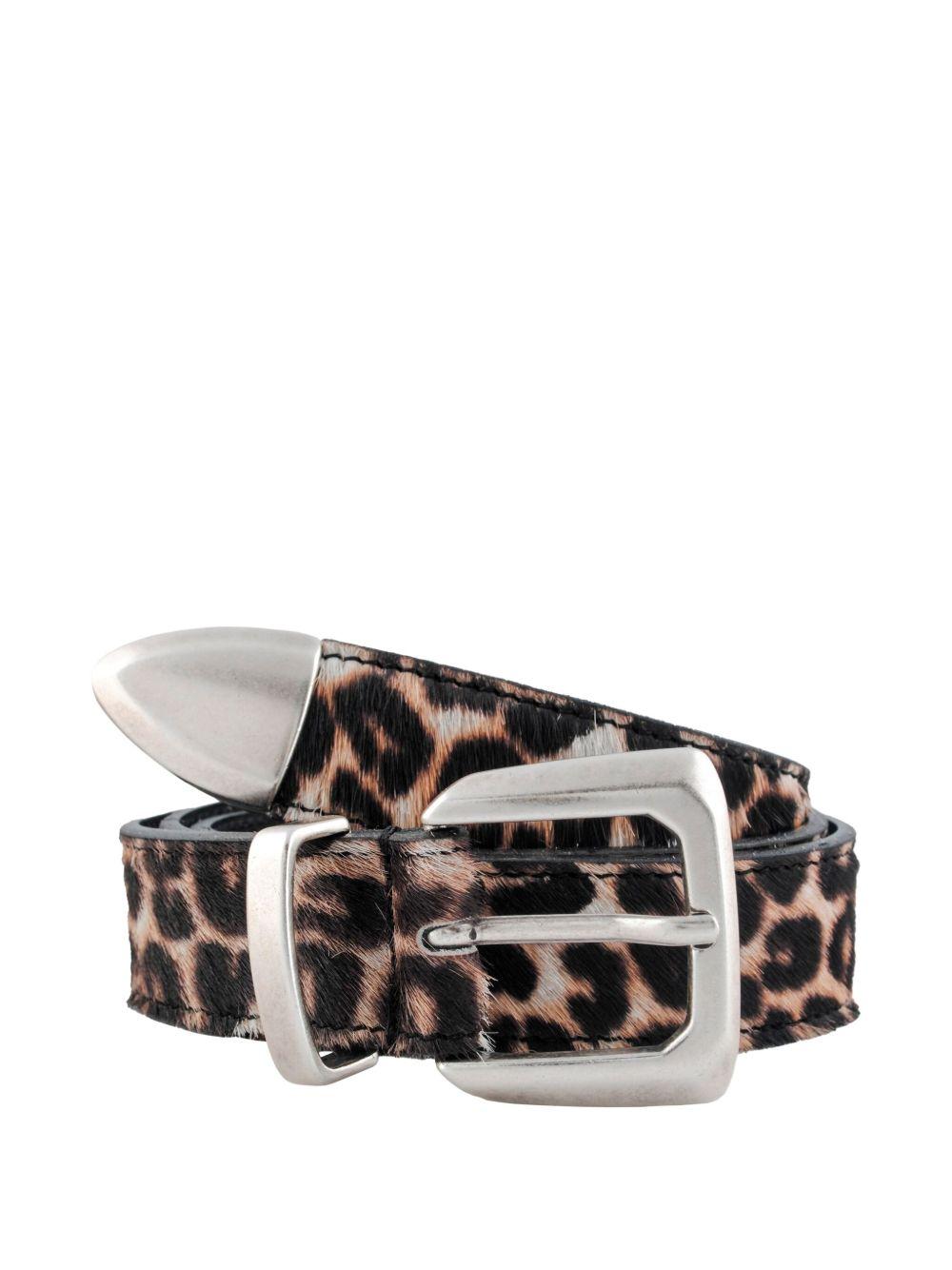 leopard-print belt  Product Image