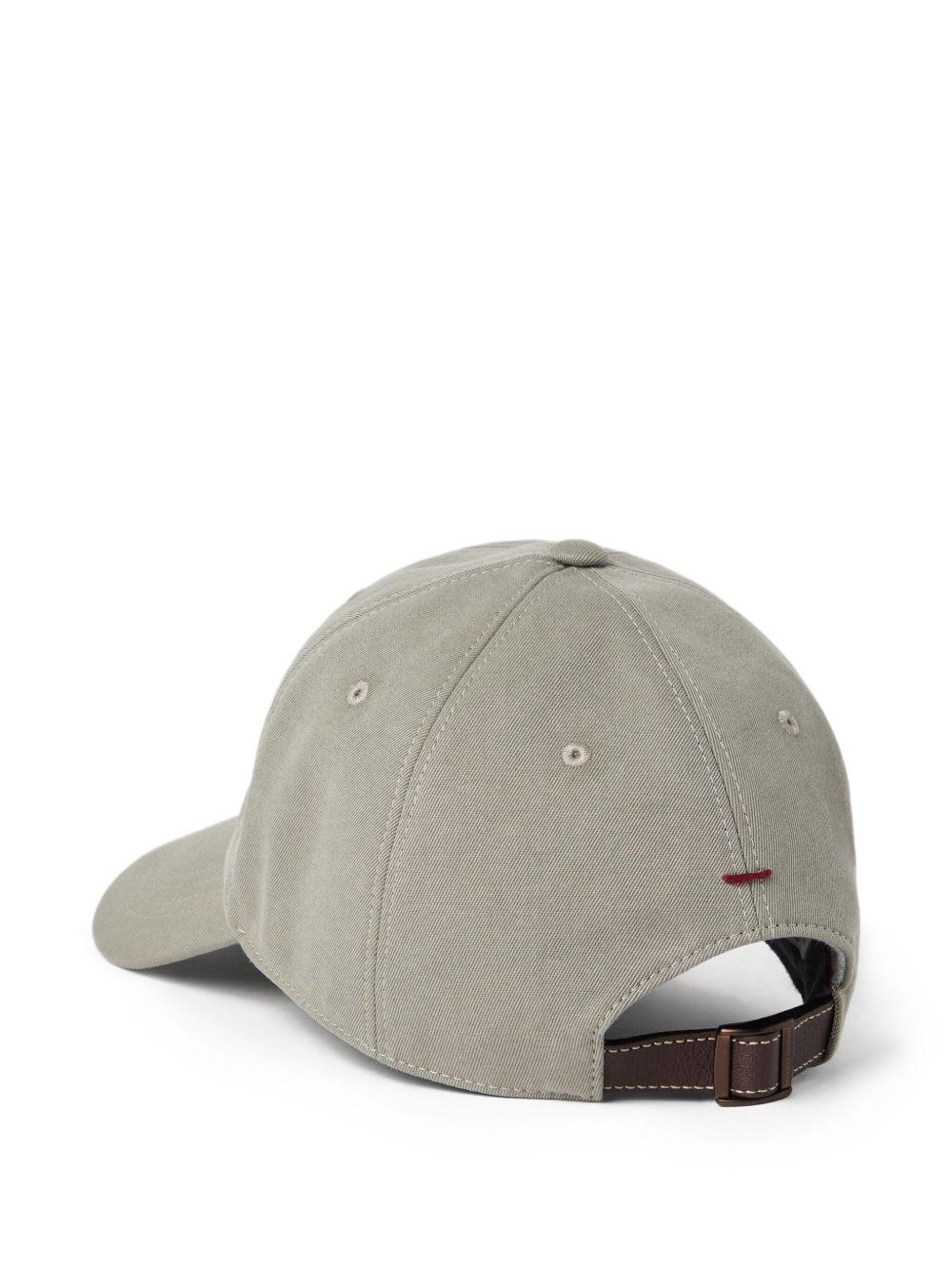 embroidered cotton baseball cap Product Image
