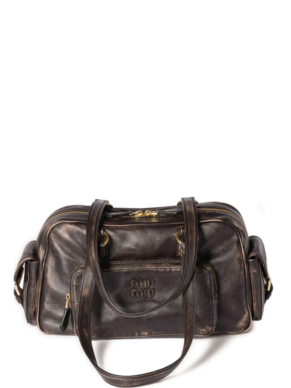 Pocket logo-embossed tote bag Product Image