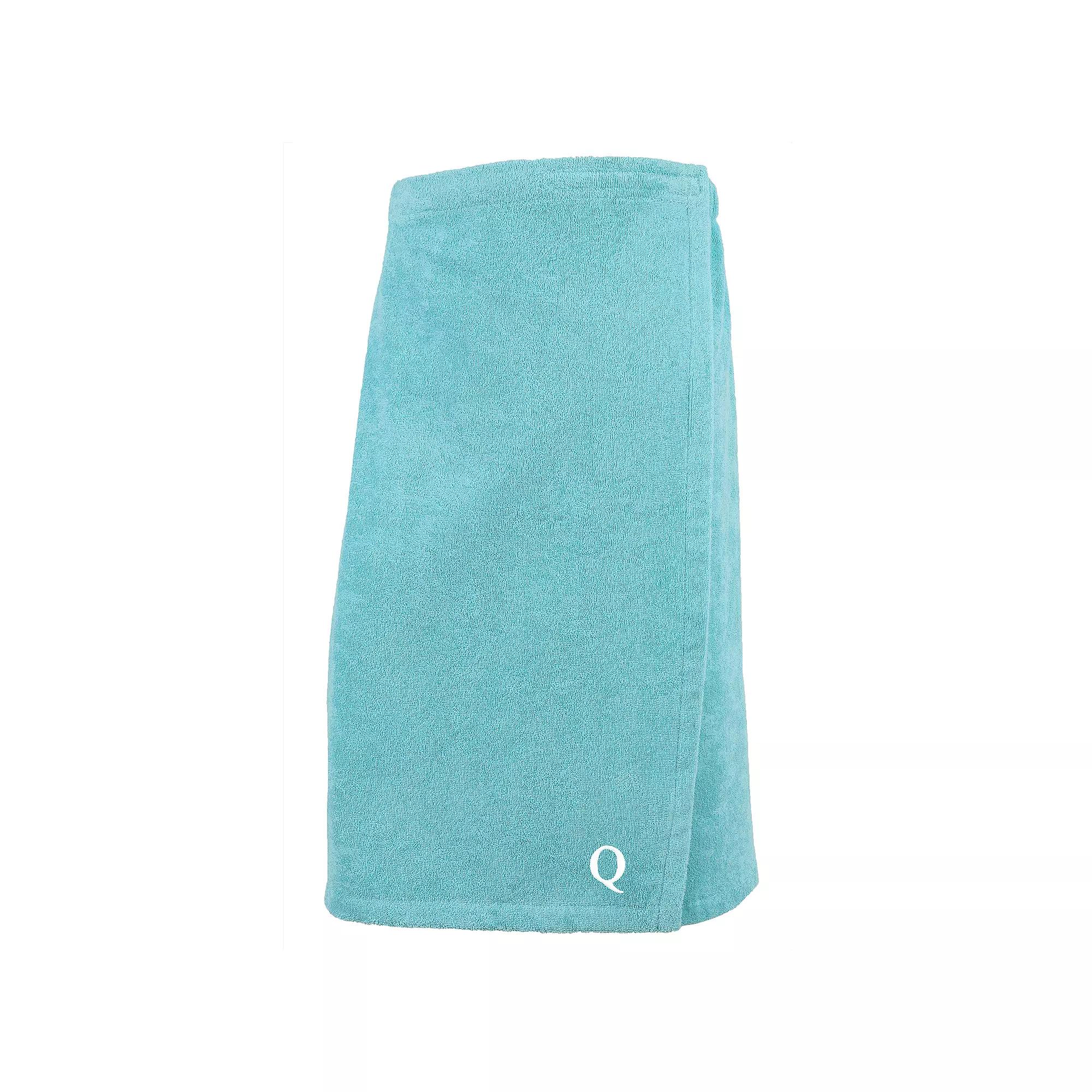 Linum Home Textiles Turkish Cotton Personalized Women's Terry Body Wrap, V Product Image