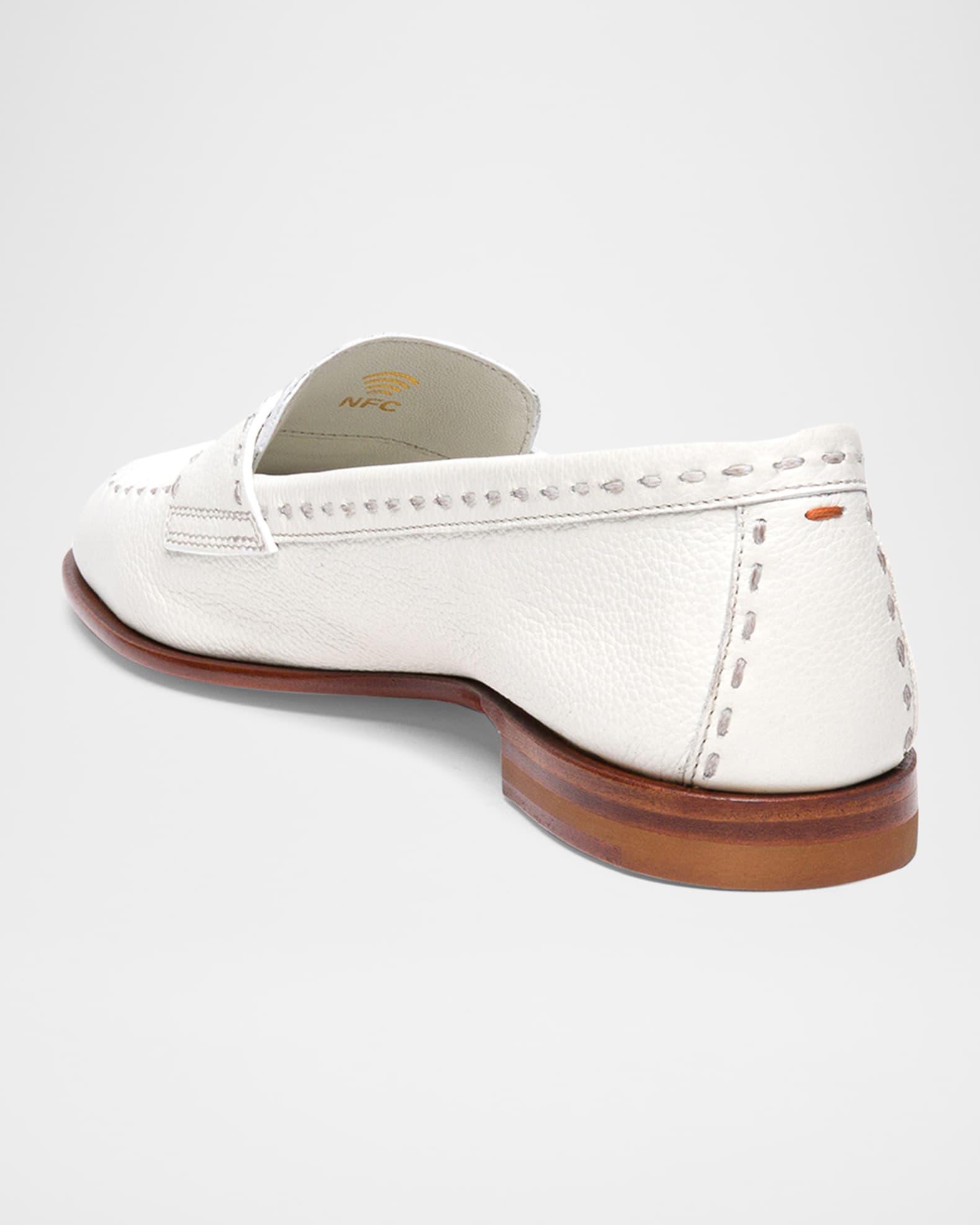 Marlene Leather Penny Loafers Product Image