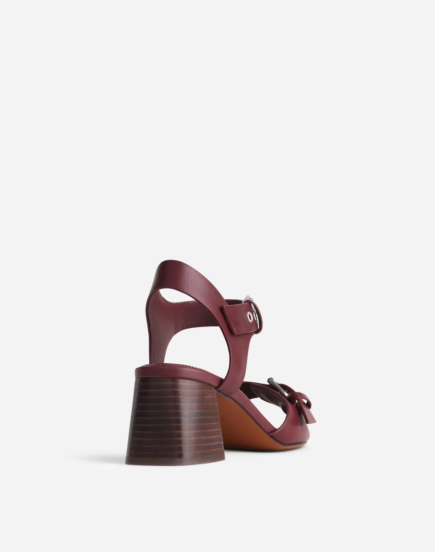 The Neeka Ankle-Strap Heeled Sandal Product Image