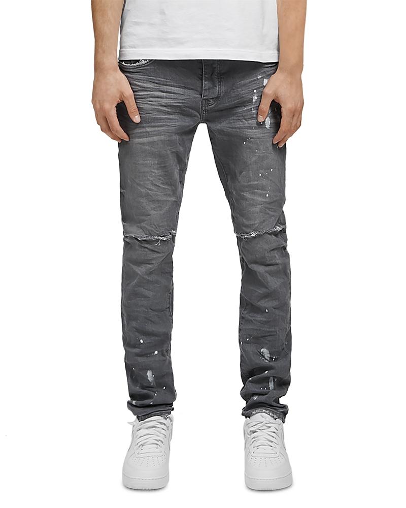 Mens P001 Worn Stretch Skinny Jeans Product Image