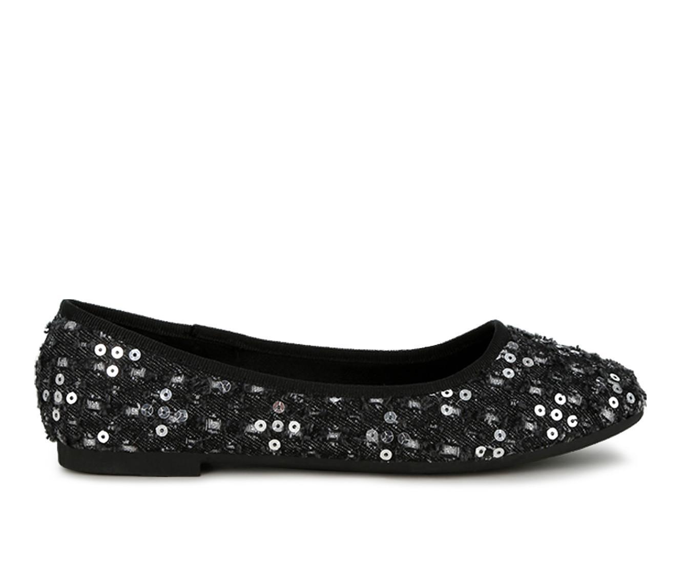 Women's London Rag Sujet Flats Product Image