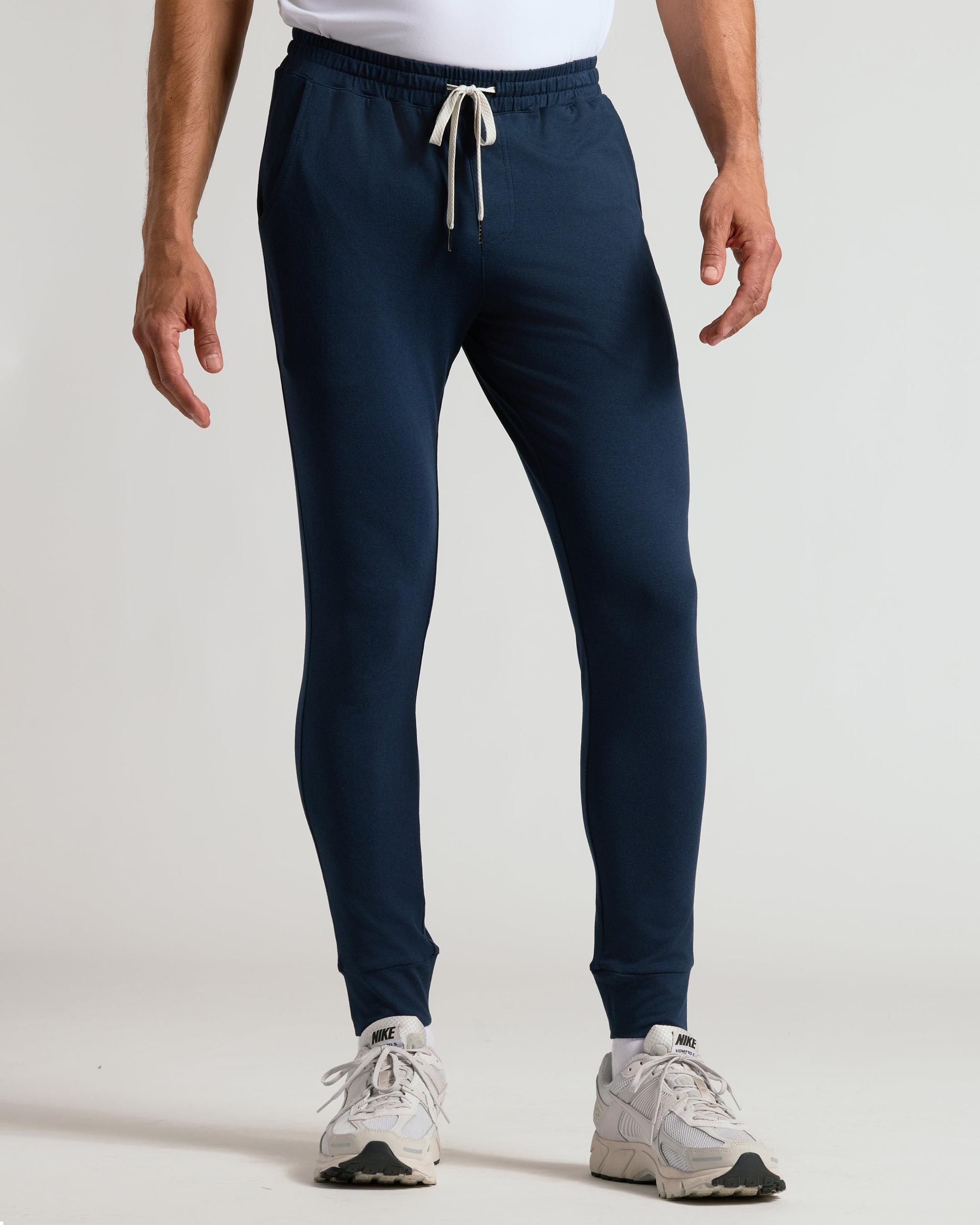 Dark Heather Navy Active Joggers Product Image