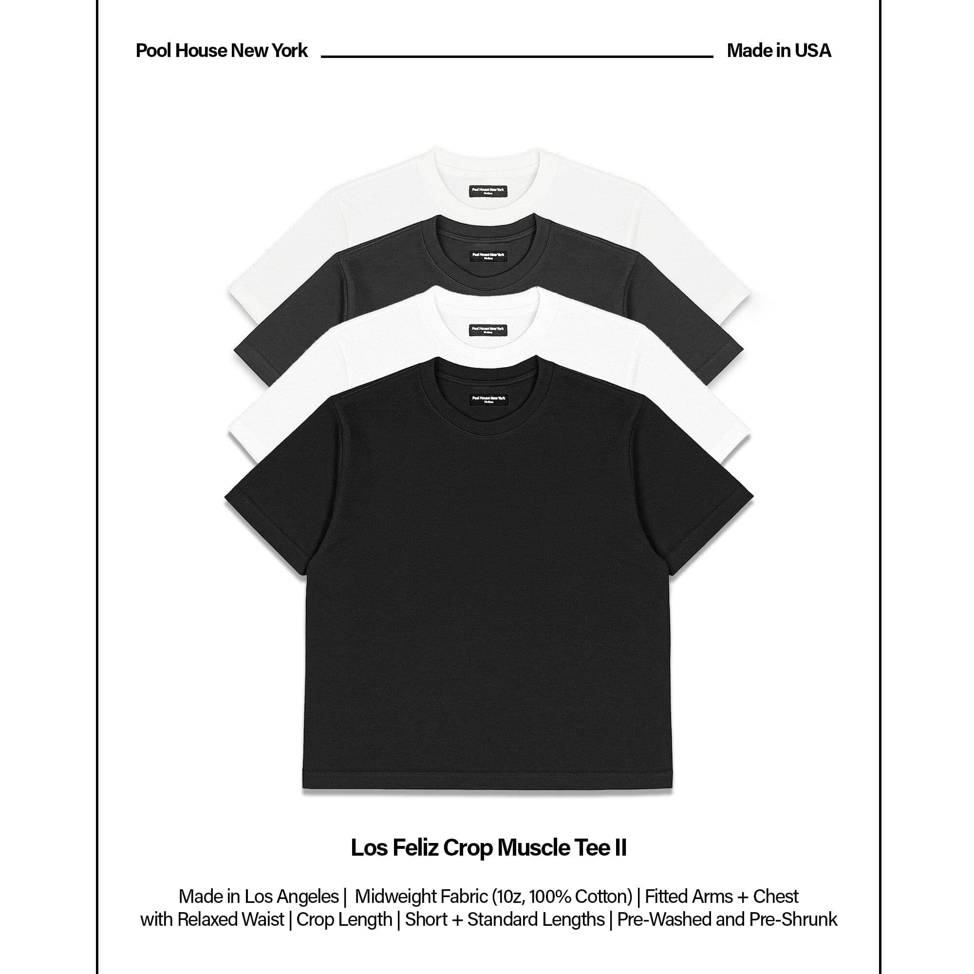 4-Pack | Los Feliz Crop Muscle Tee II Male Product Image