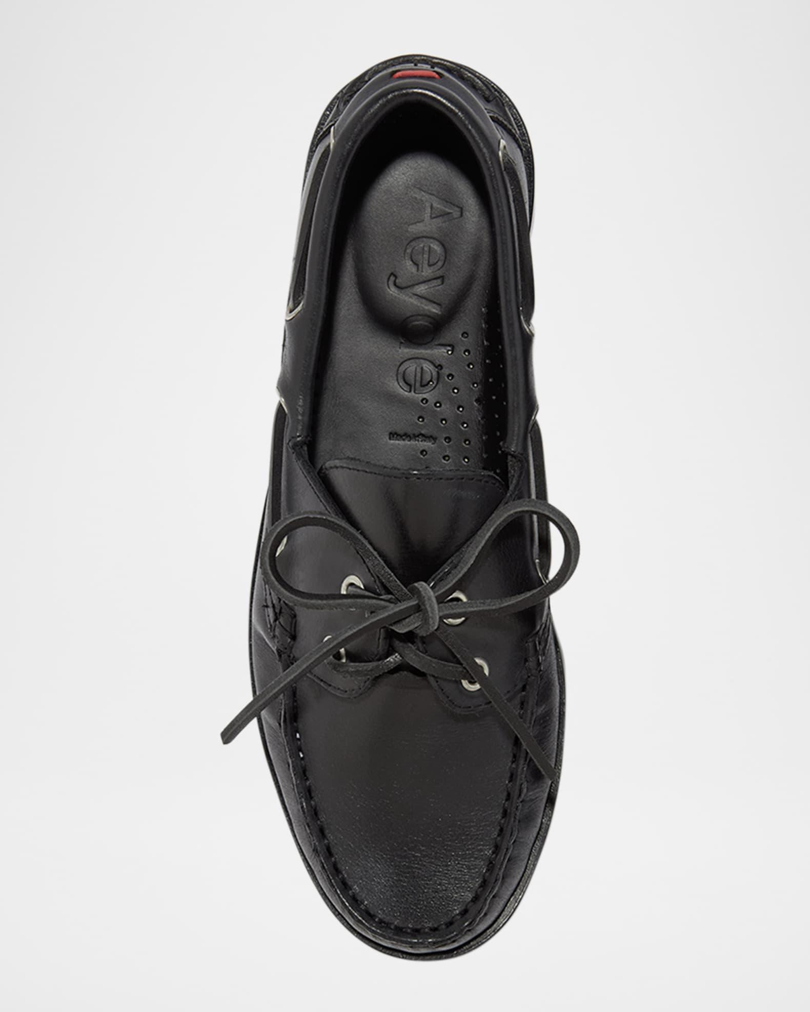 Harris Calfskin Lace-Up Loafers Product Image
