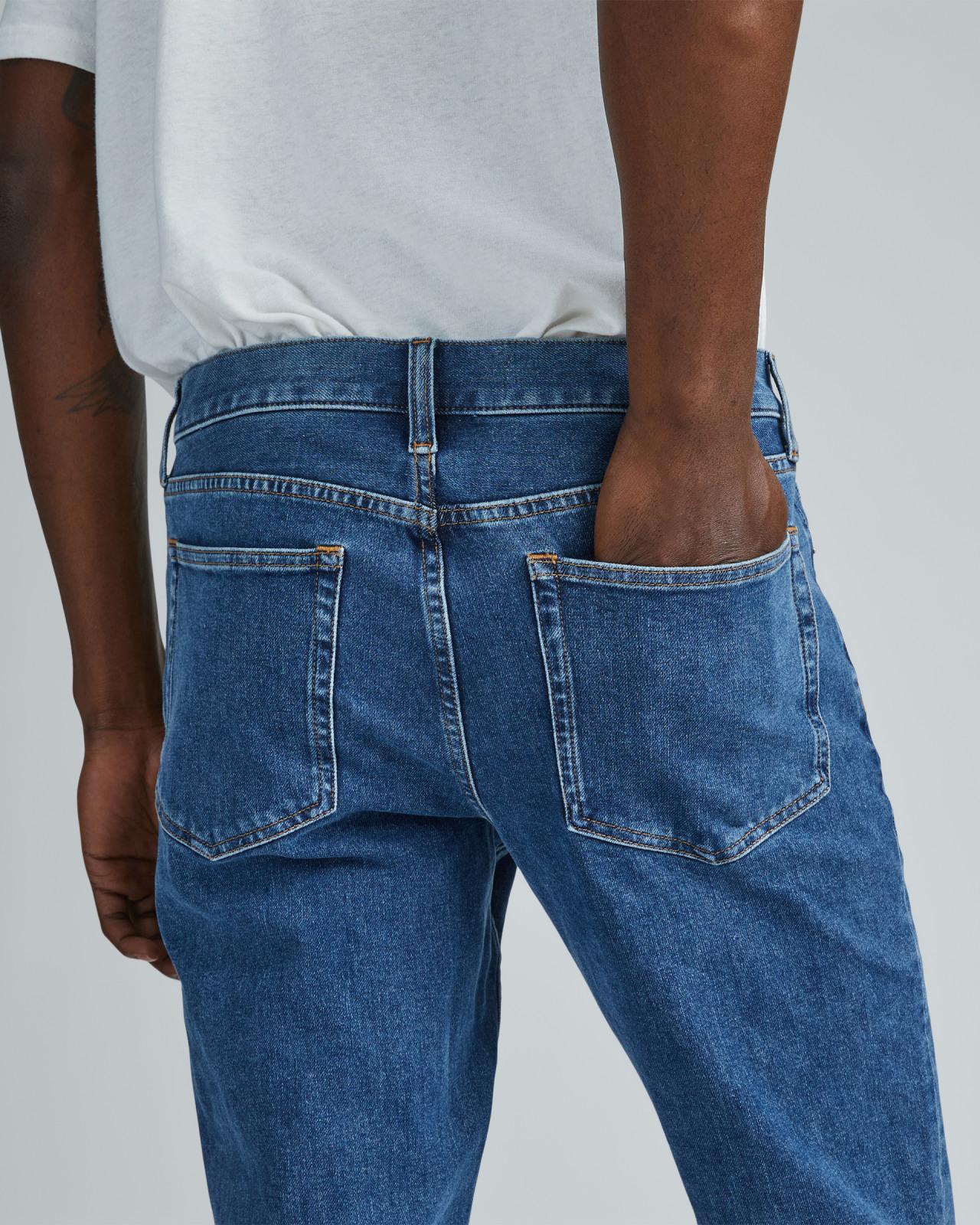 Mens Slim 4-Way Stretch Organic Jean | Uniform by Everlane Product Image