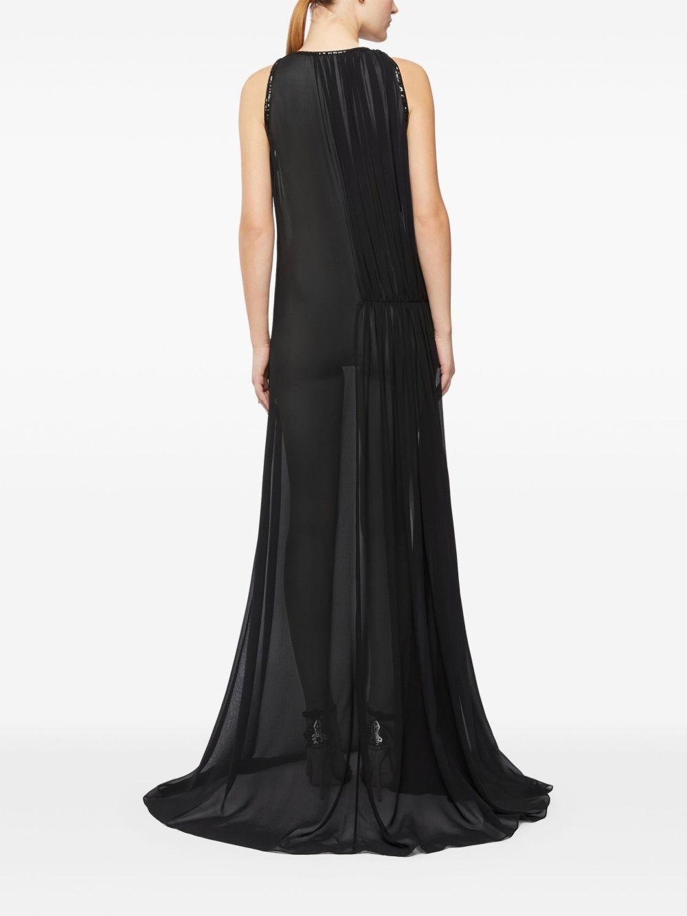 semi-sheer maxi dress Product Image