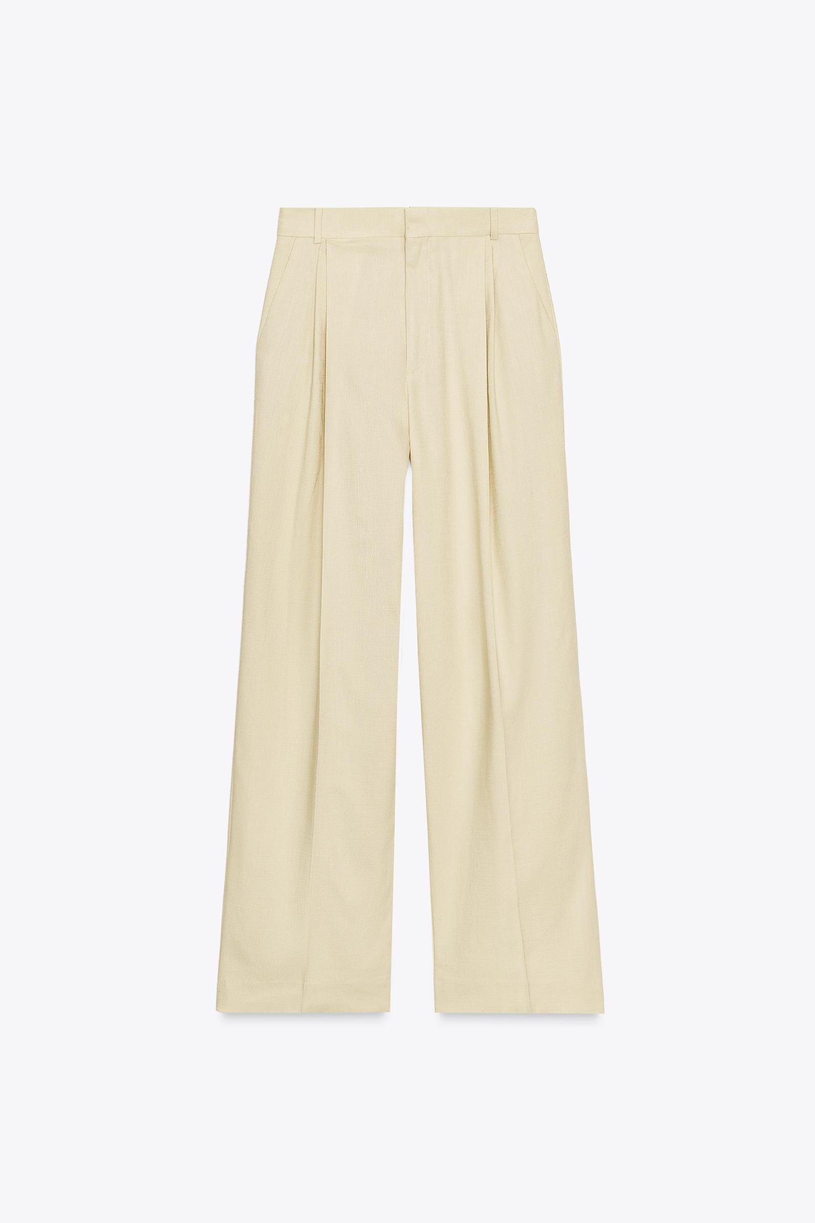 ZW COLLECTION WIDE LEG PLEATED PANTS Product Image