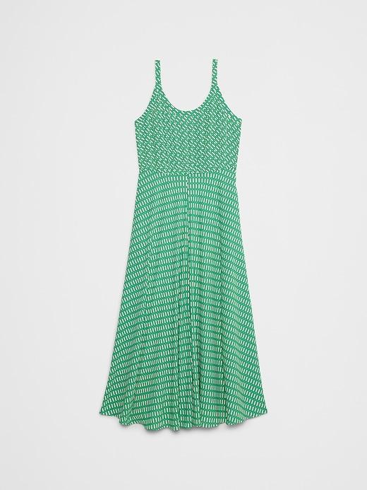 Scoop-Neck Midi Dress Product Image