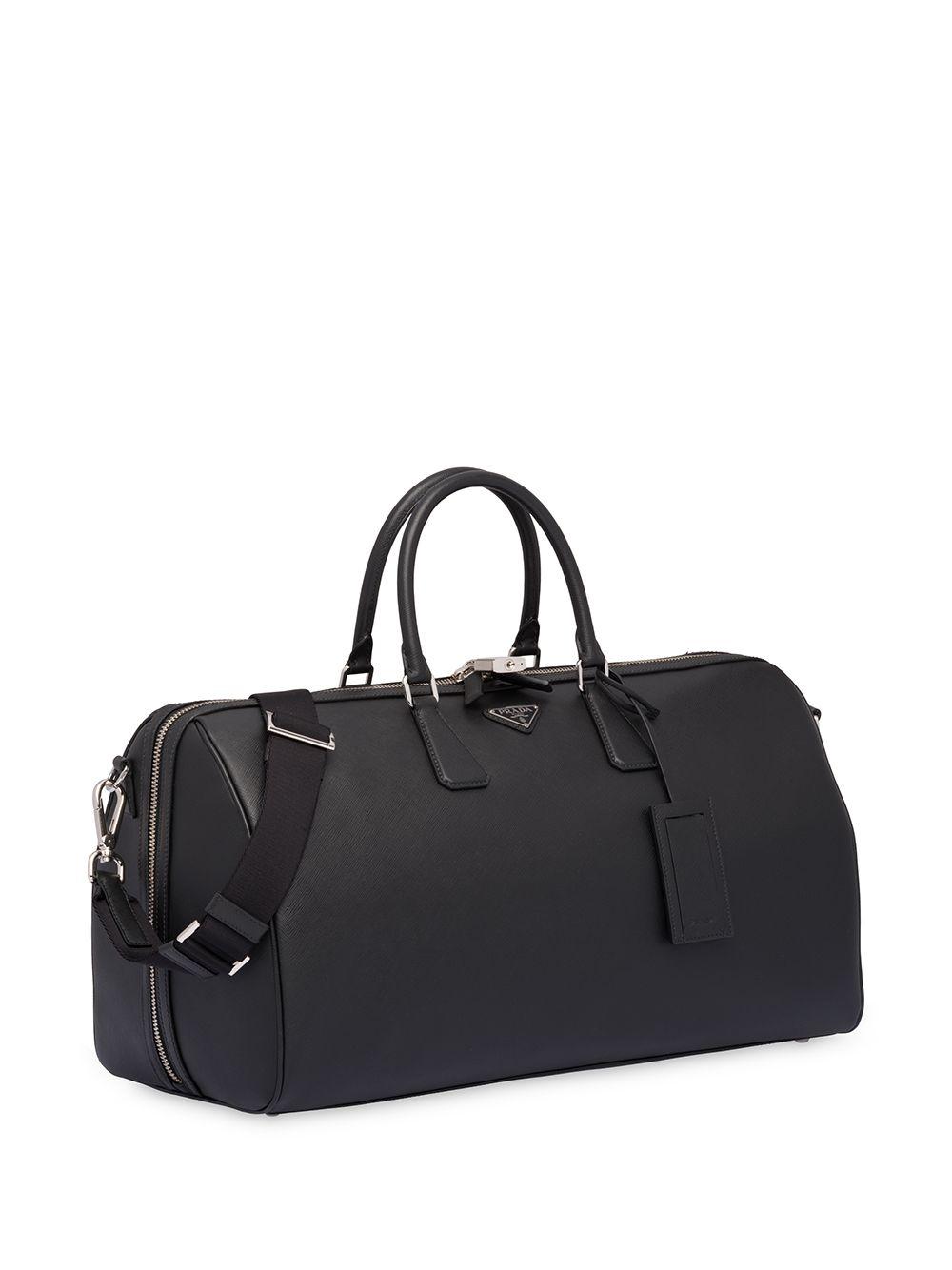 Saffiano leather duffle bag Product Image