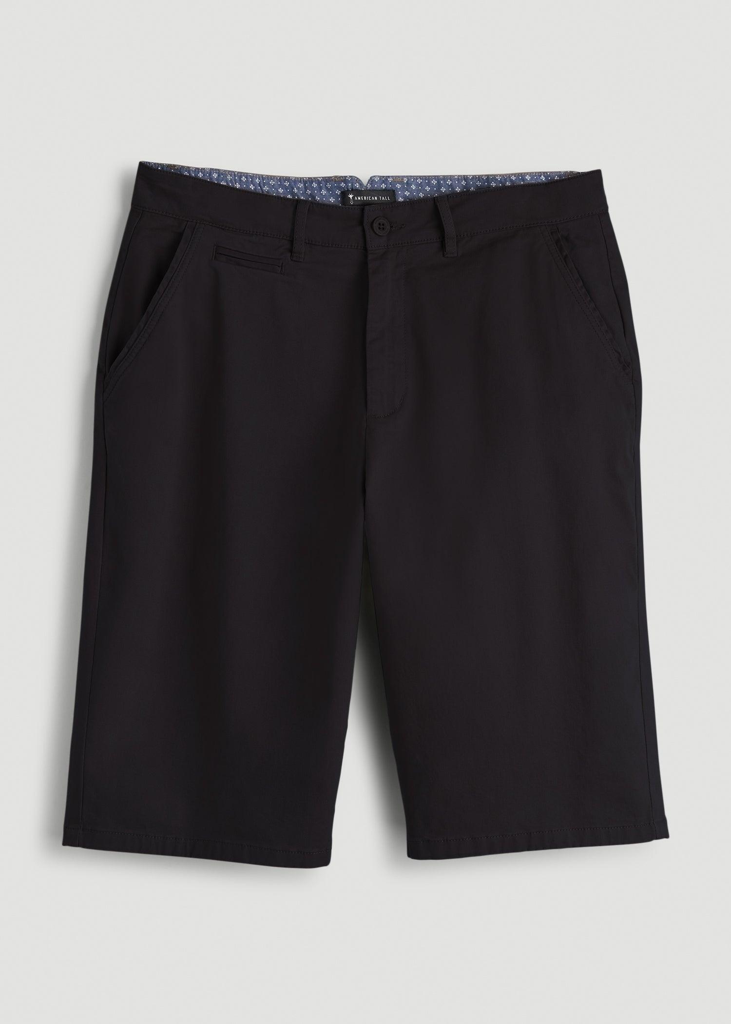 Chino Shorts for Tall Men in Desert Khaki Male Product Image