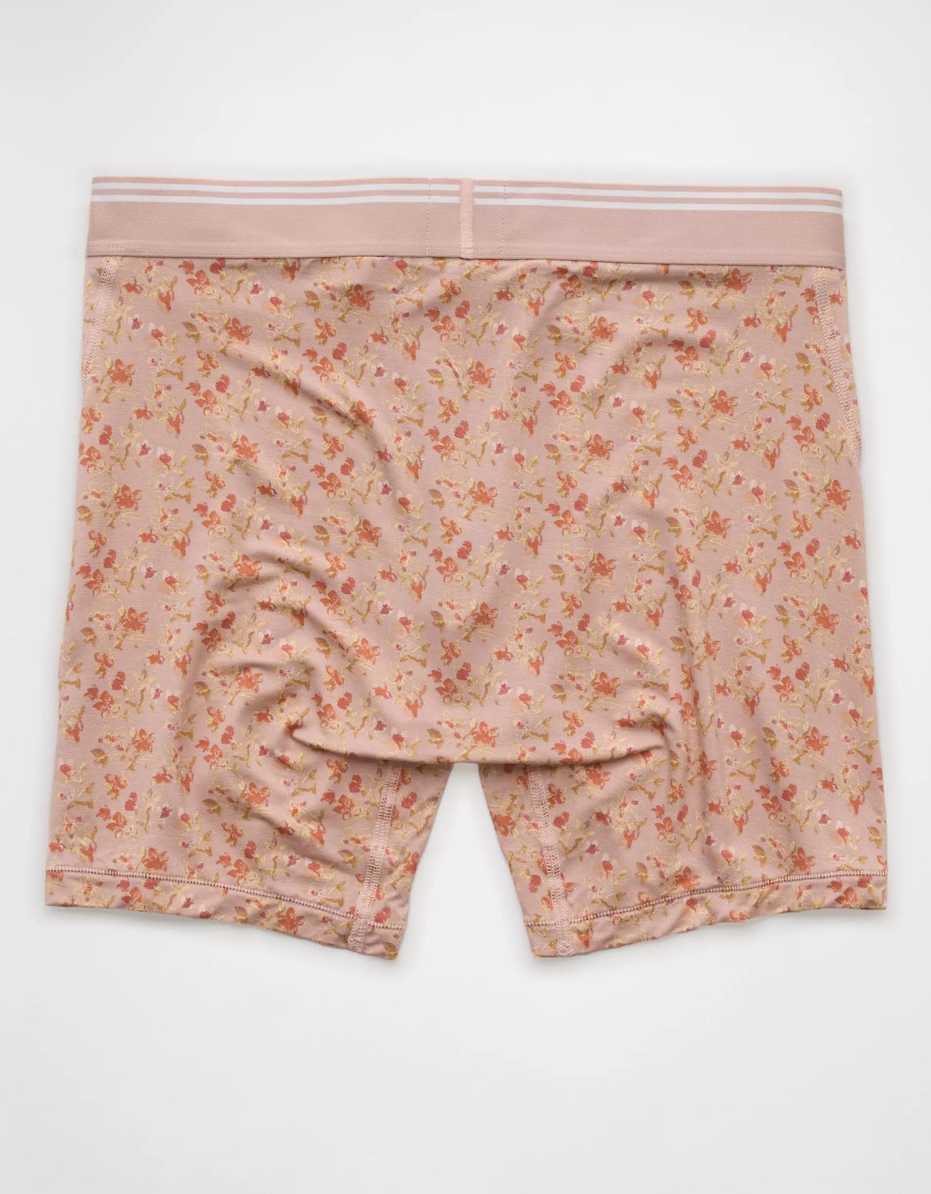 AEO Men's Floral 6" Ultra Soft Boxer Brief Product Image