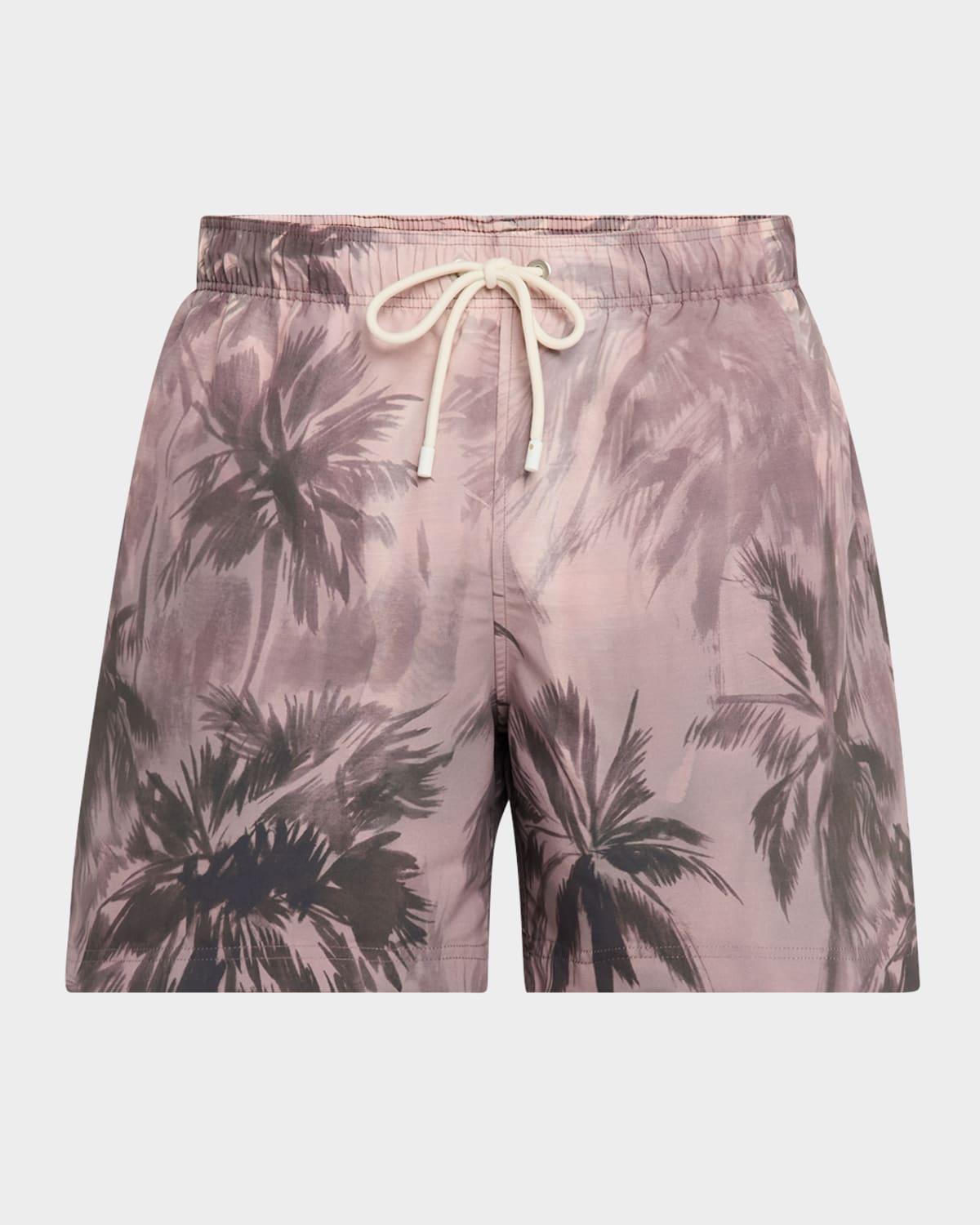 Men's Sunset Palm Swim Shorts Product Image