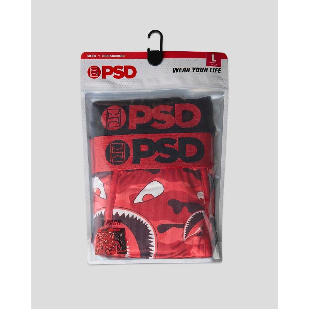 PSD Men's Red Warface Print Briefs - Camo/Black L Product Image