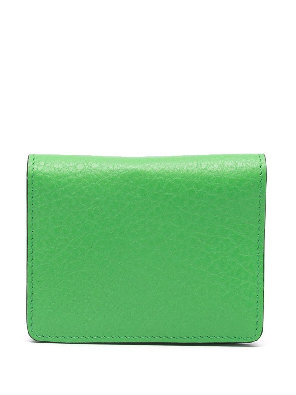 folded leather wallet Product Image